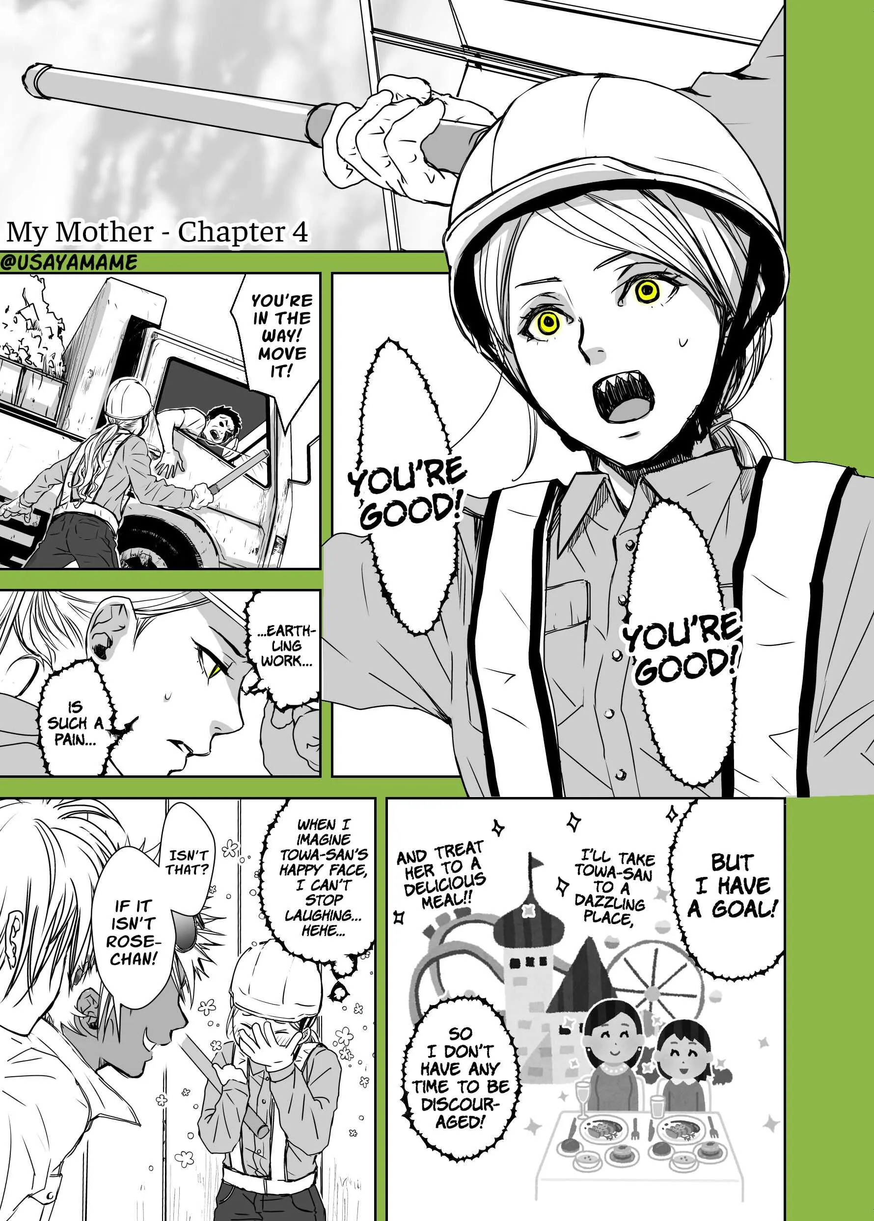A Story About a Shitty Mom Whose Body Is Taken Over by an Alien Chapter 4 page 1 - 