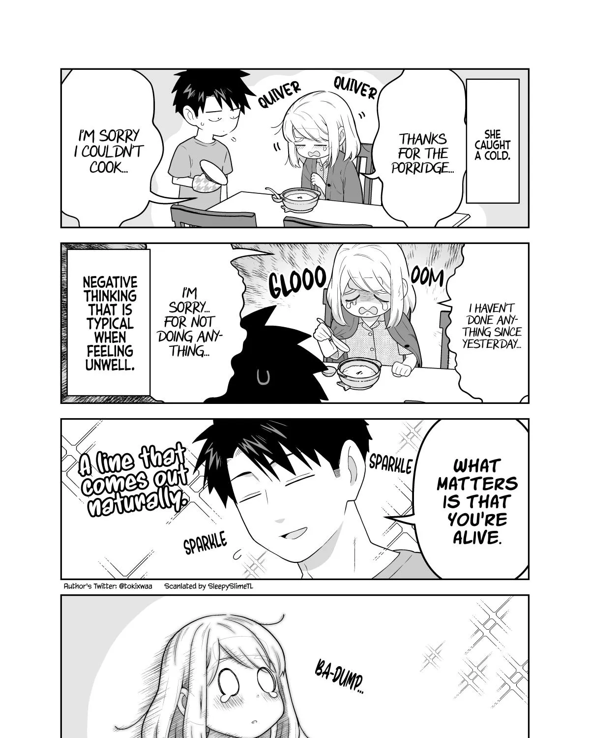 A story about a very ordinary couple Chapter 12.5 page 1 - 