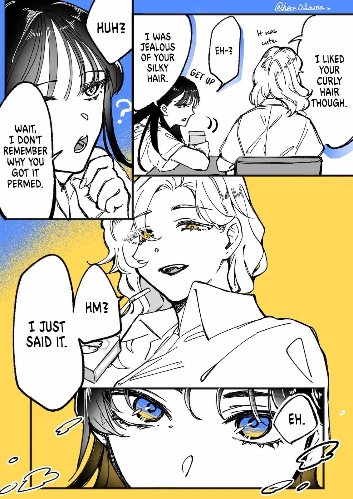 A Story About How She Grew Conscious of Her Childhood Friend Chapter 1 page 3 - 
