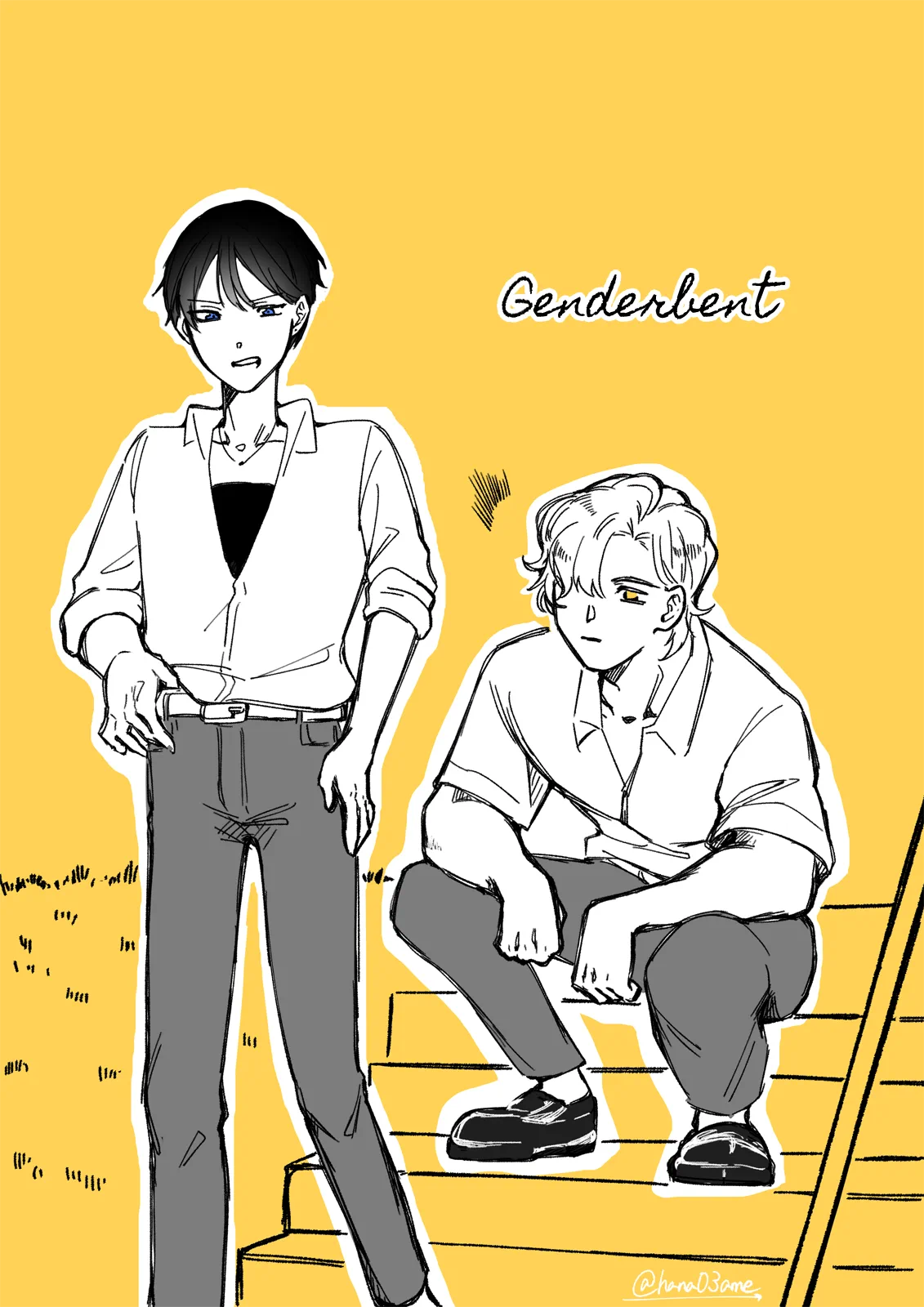 A Story About How She Grew Conscious of Her Childhood Friend Chapter 10.5 page 1 - 