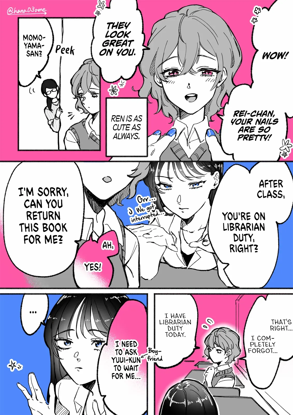 A Story About How She Grew Conscious of Her Childhood Friend Chapter 10 page 2 - 