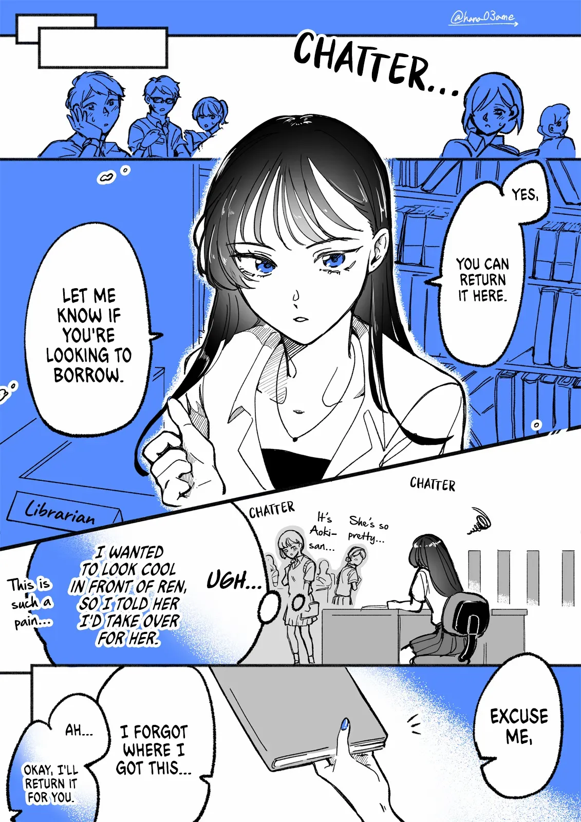 A Story About How She Grew Conscious of Her Childhood Friend Chapter 10 page 3 - 