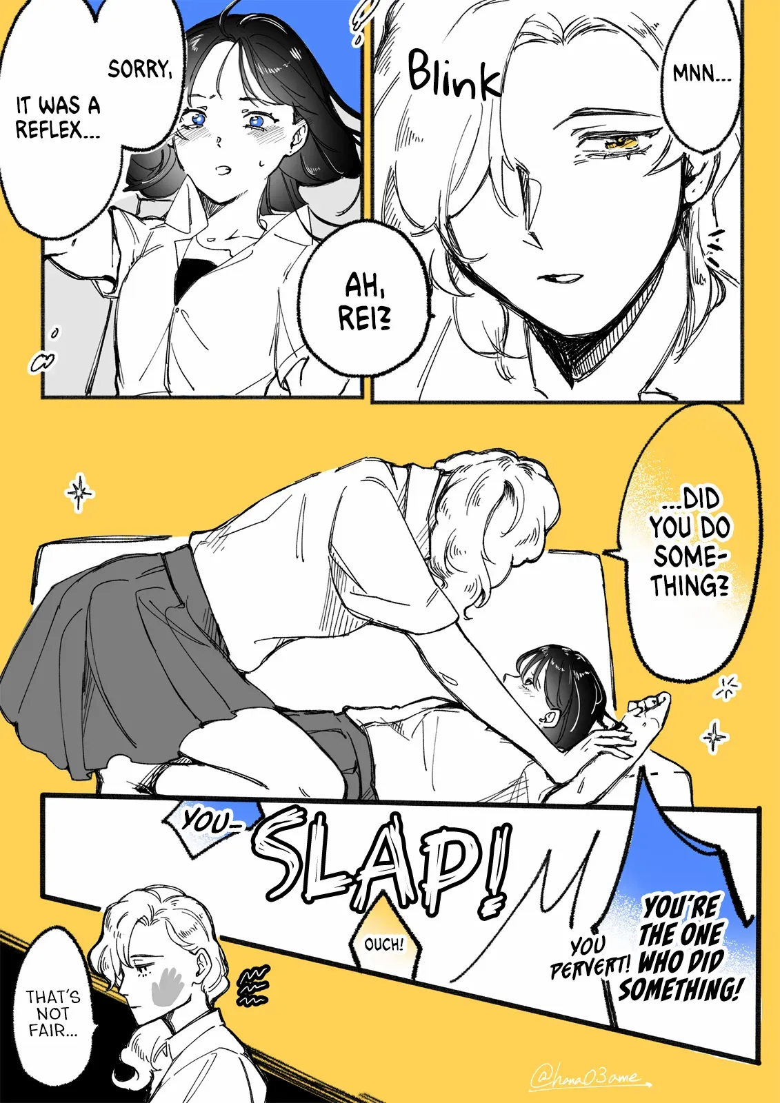 A Story About How She Grew Conscious of Her Childhood Friend Chapter 10 page 6 - 