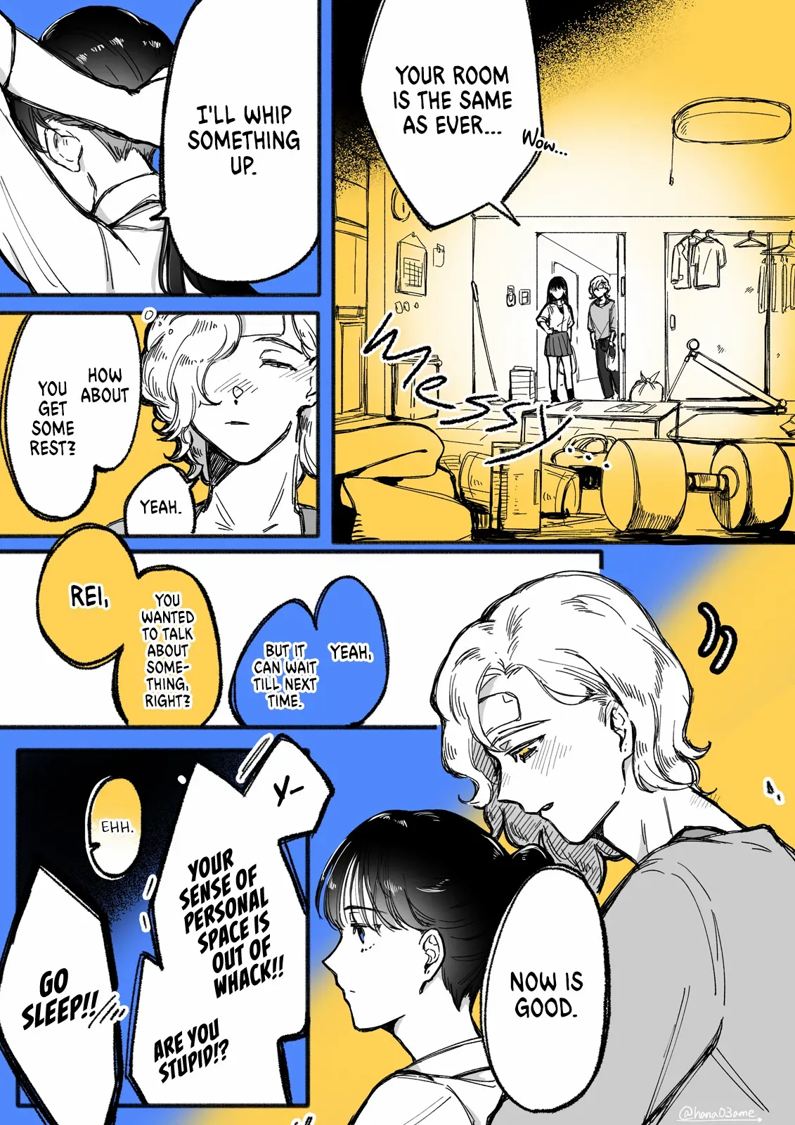 A Story About How She Grew Conscious of Her Childhood Friend Chapter 12 page 2 - 