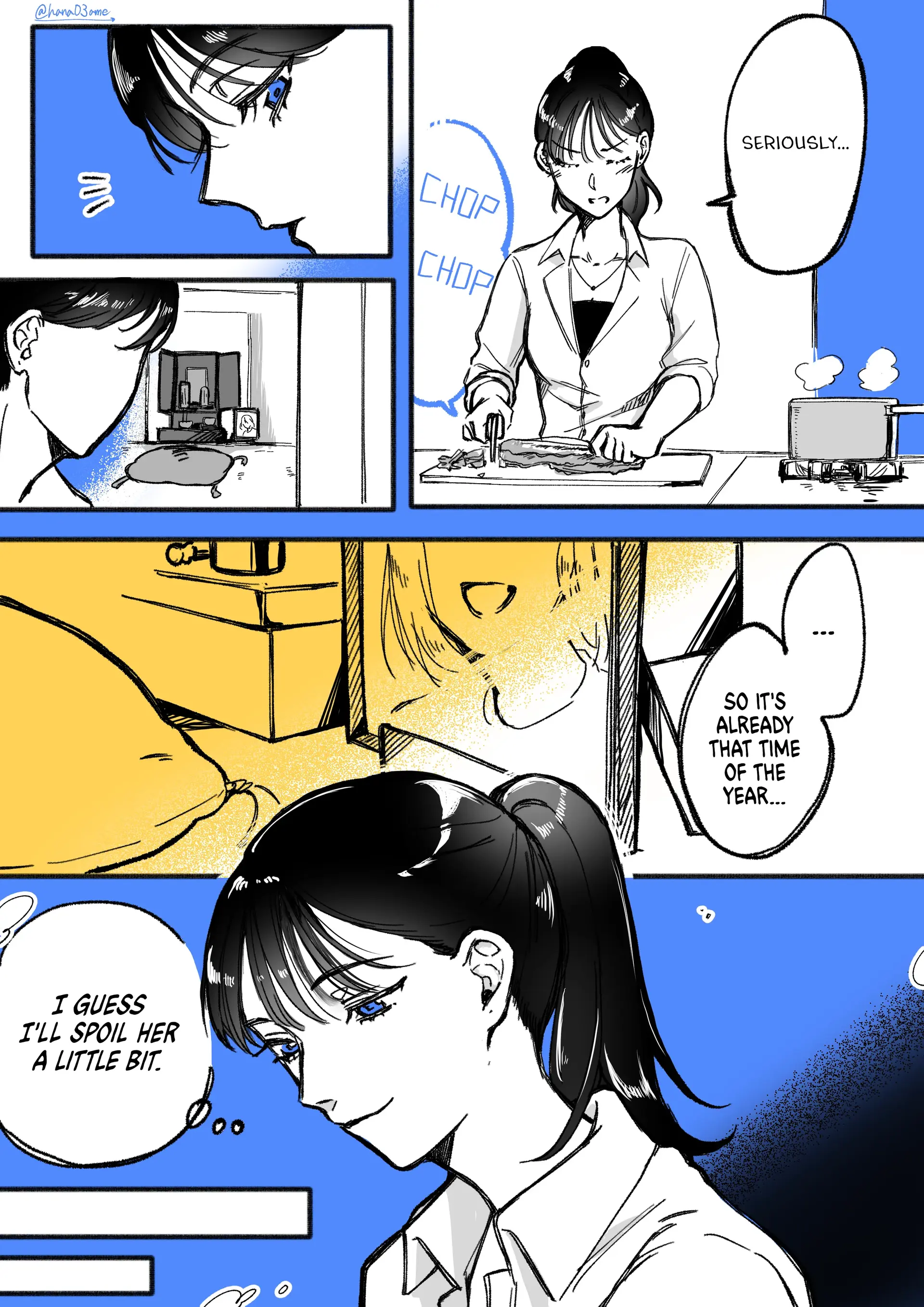 A Story About How She Grew Conscious of Her Childhood Friend Chapter 12 page 3 - 