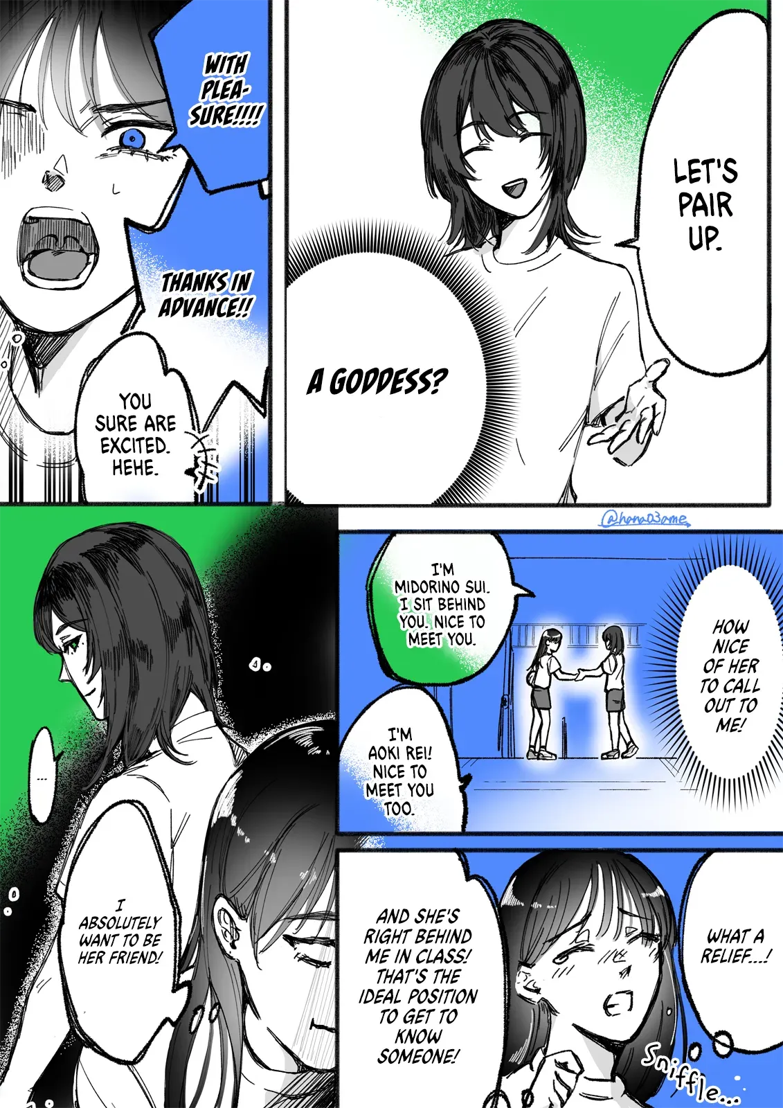 A Story About How She Grew Conscious of Her Childhood Friend Chapter 13 page 4 - 