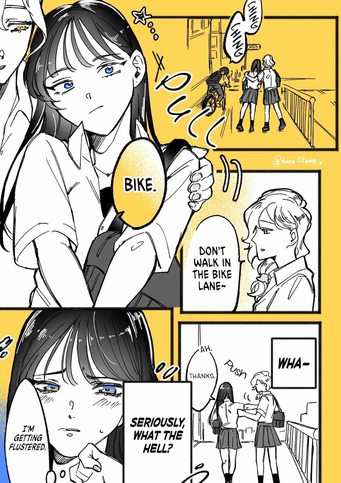 A Story About How She Grew Conscious of Her Childhood Friend Chapter 2 page 4 - 