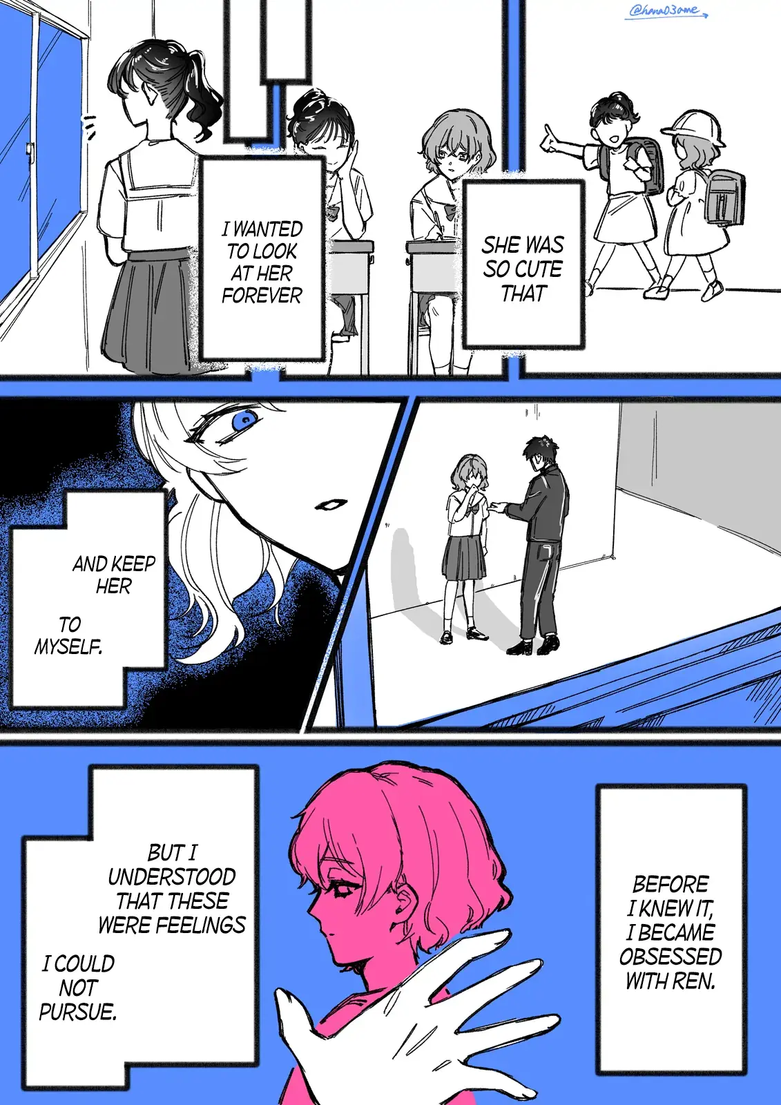A Story About How She Grew Conscious of Her Childhood Friend Chapter 4.5 page 3 - 