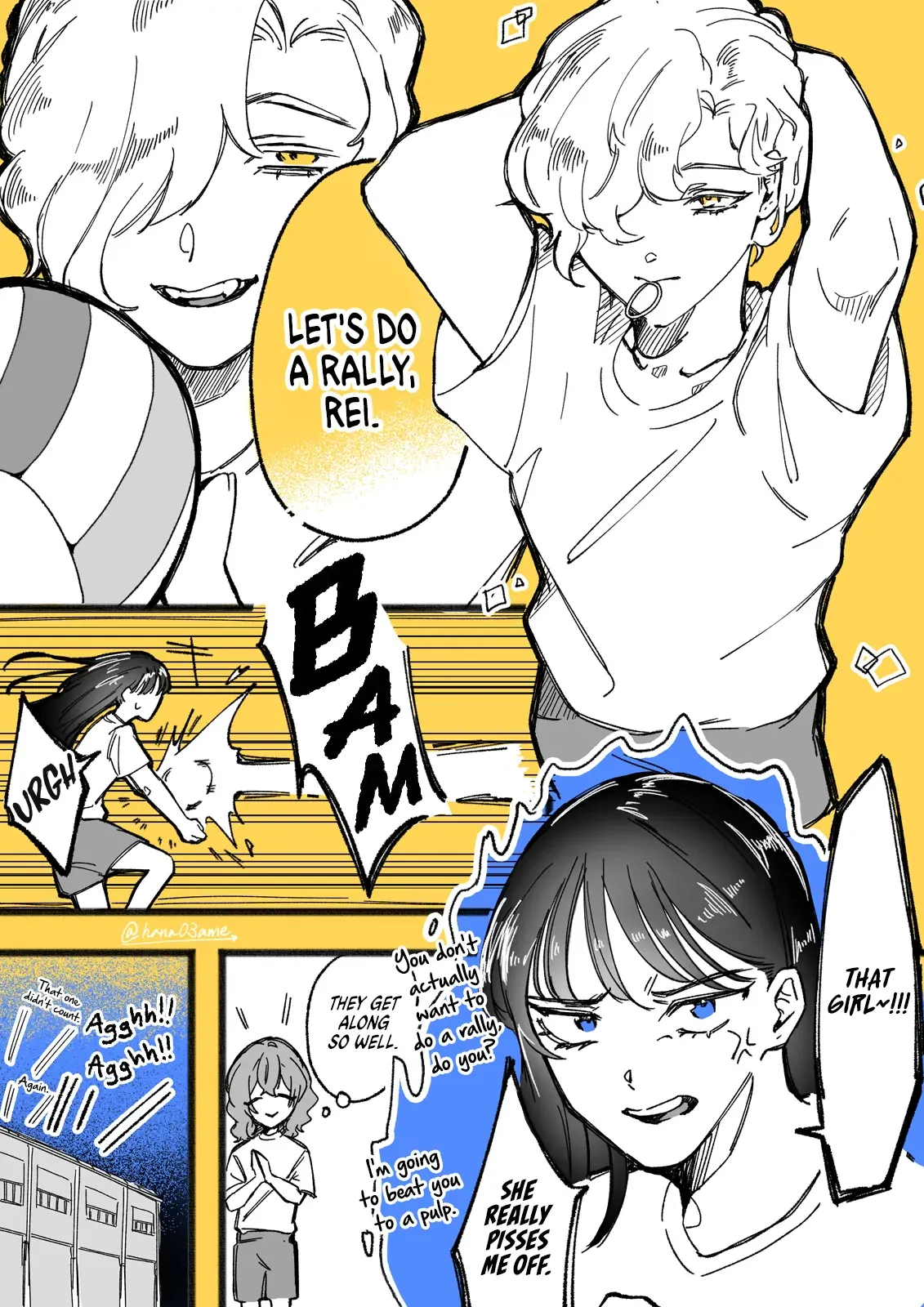 A Story About How She Grew Conscious of Her Childhood Friend Chapter 4 page 2 - 