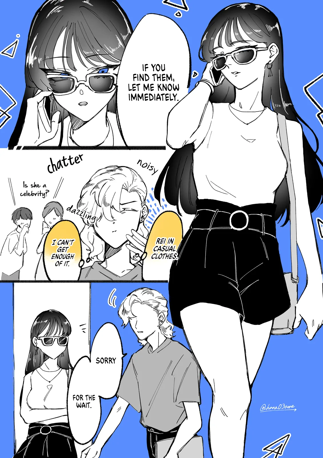 A Story About How She Grew Conscious of Her Childhood Friend Chapter 5 page 4 - 