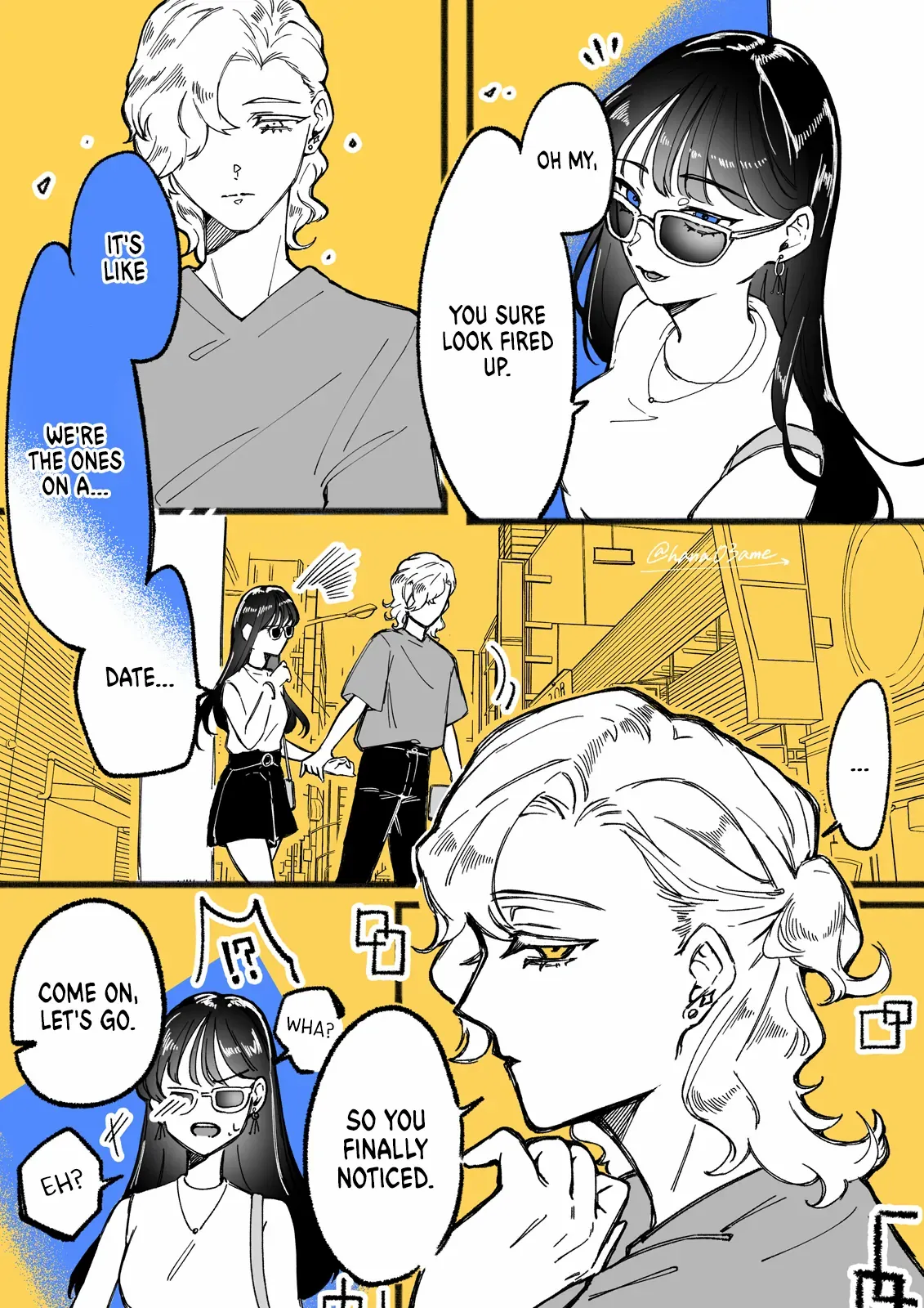 A Story About How She Grew Conscious of Her Childhood Friend Chapter 5 page 5 - 