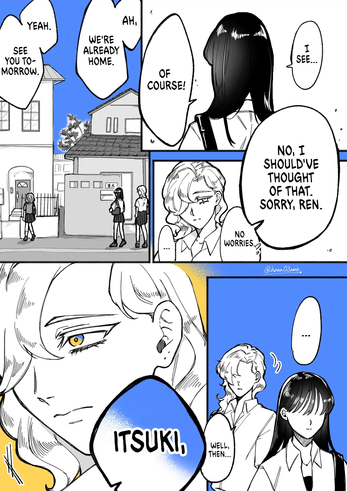 A Story About How She Grew Conscious of Her Childhood Friend Chapter 7 page 5 - 
