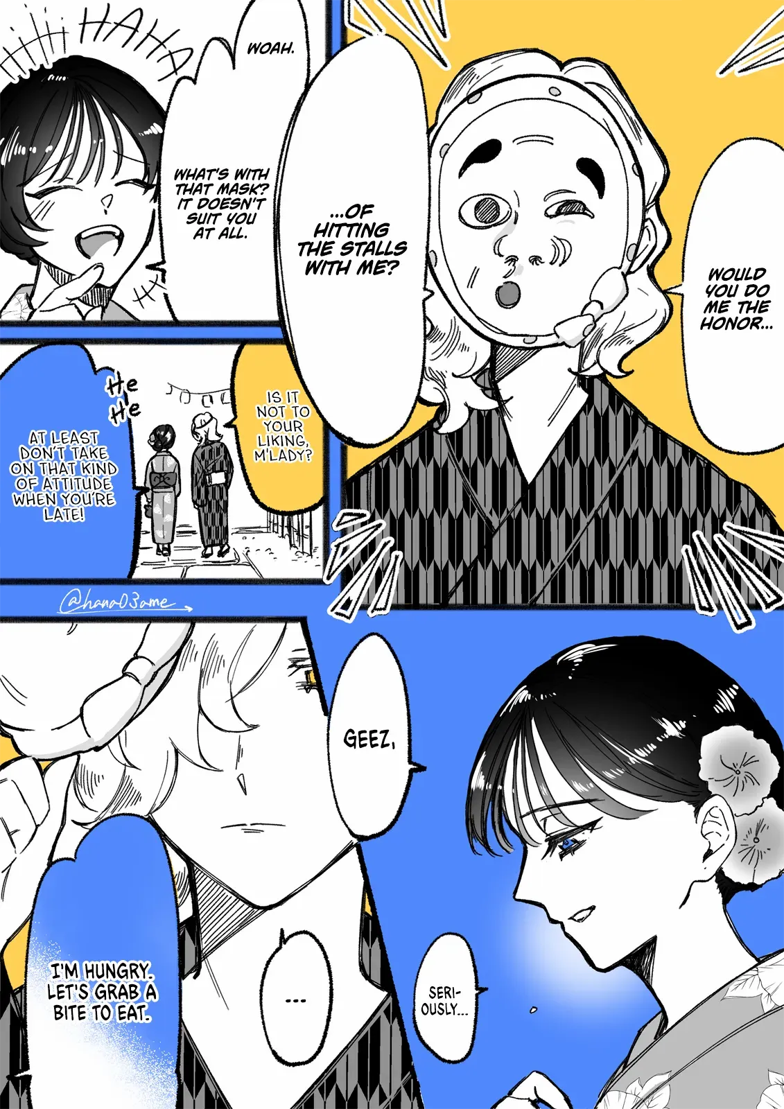 A Story About How She Grew Conscious of Her Childhood Friend Chapter 8 page 4 - 