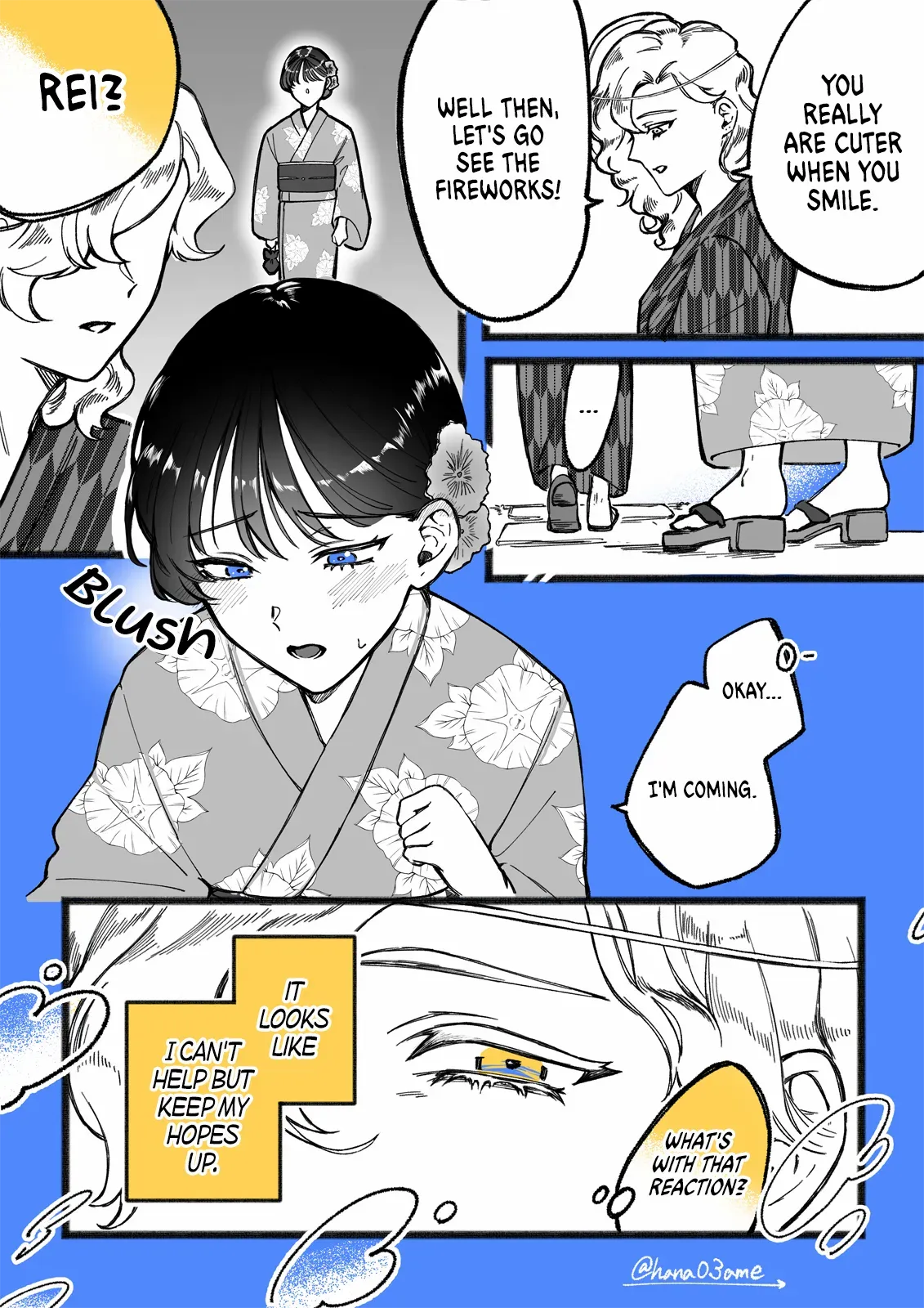 A Story About How She Grew Conscious of Her Childhood Friend Chapter 8 page 7 - 