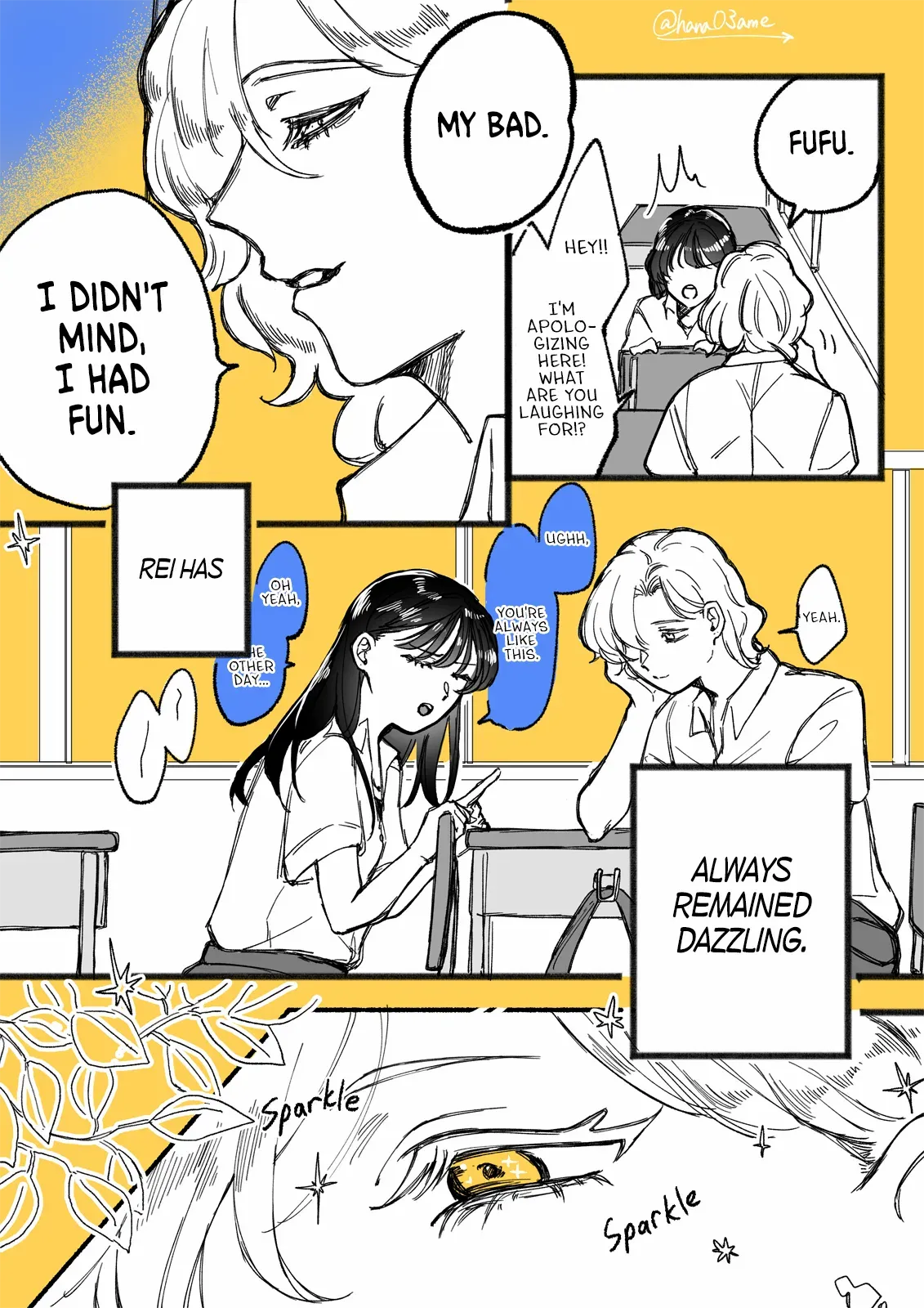 A Story About How She Grew Conscious of Her Childhood Friend Chapter 9.5 page 7 - 