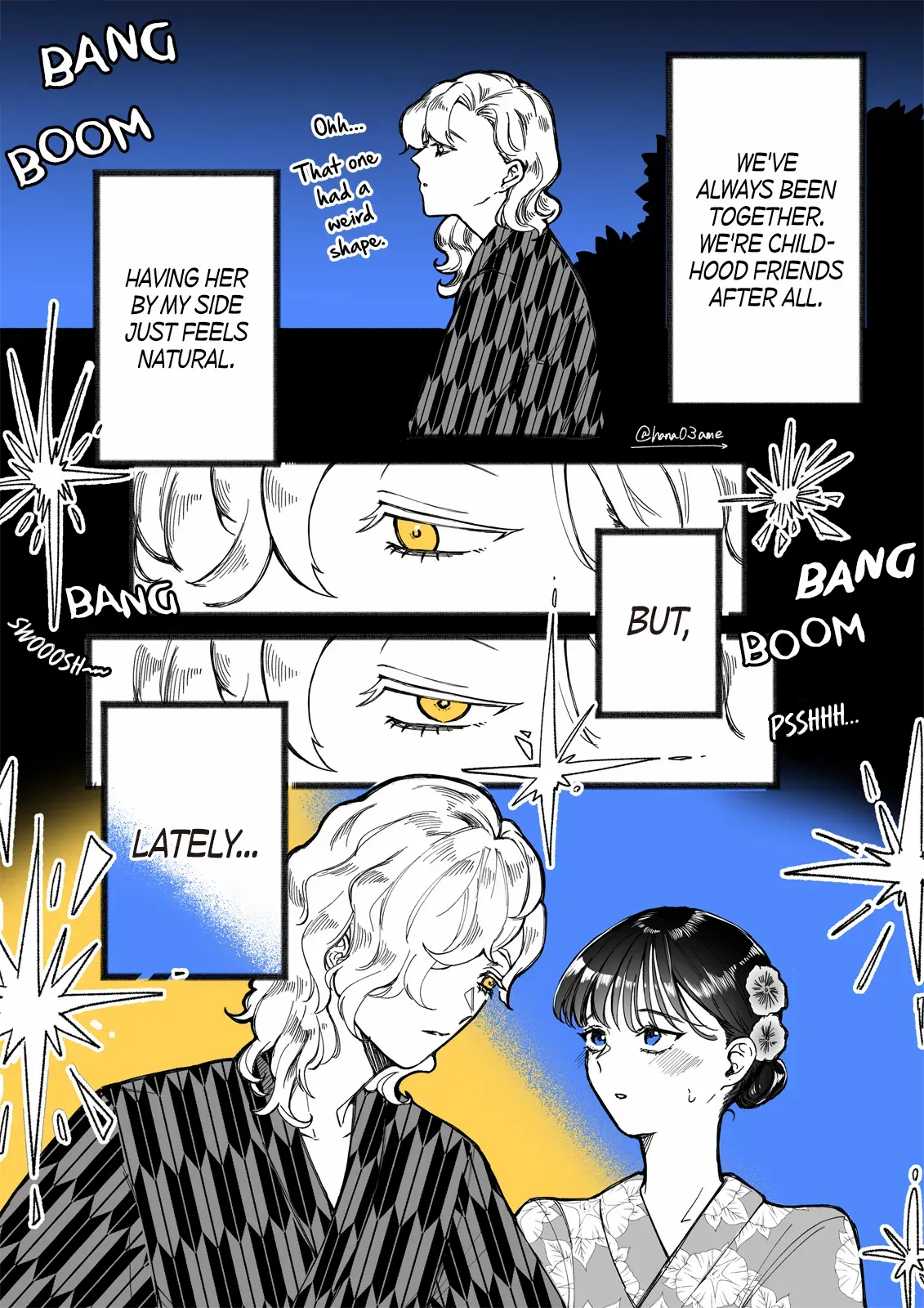 A Story About How She Grew Conscious of Her Childhood Friend Chapter 9 page 3 - 