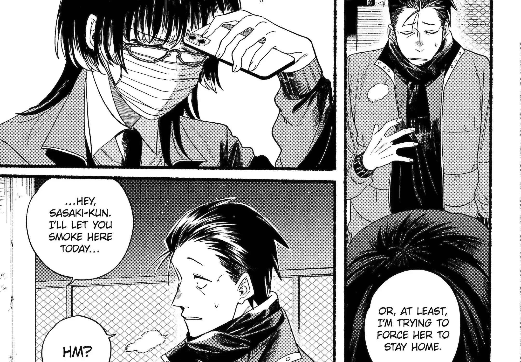 A Story About Smoking at the Back of the Supermarket Chapter 27.1 page 38 - 
