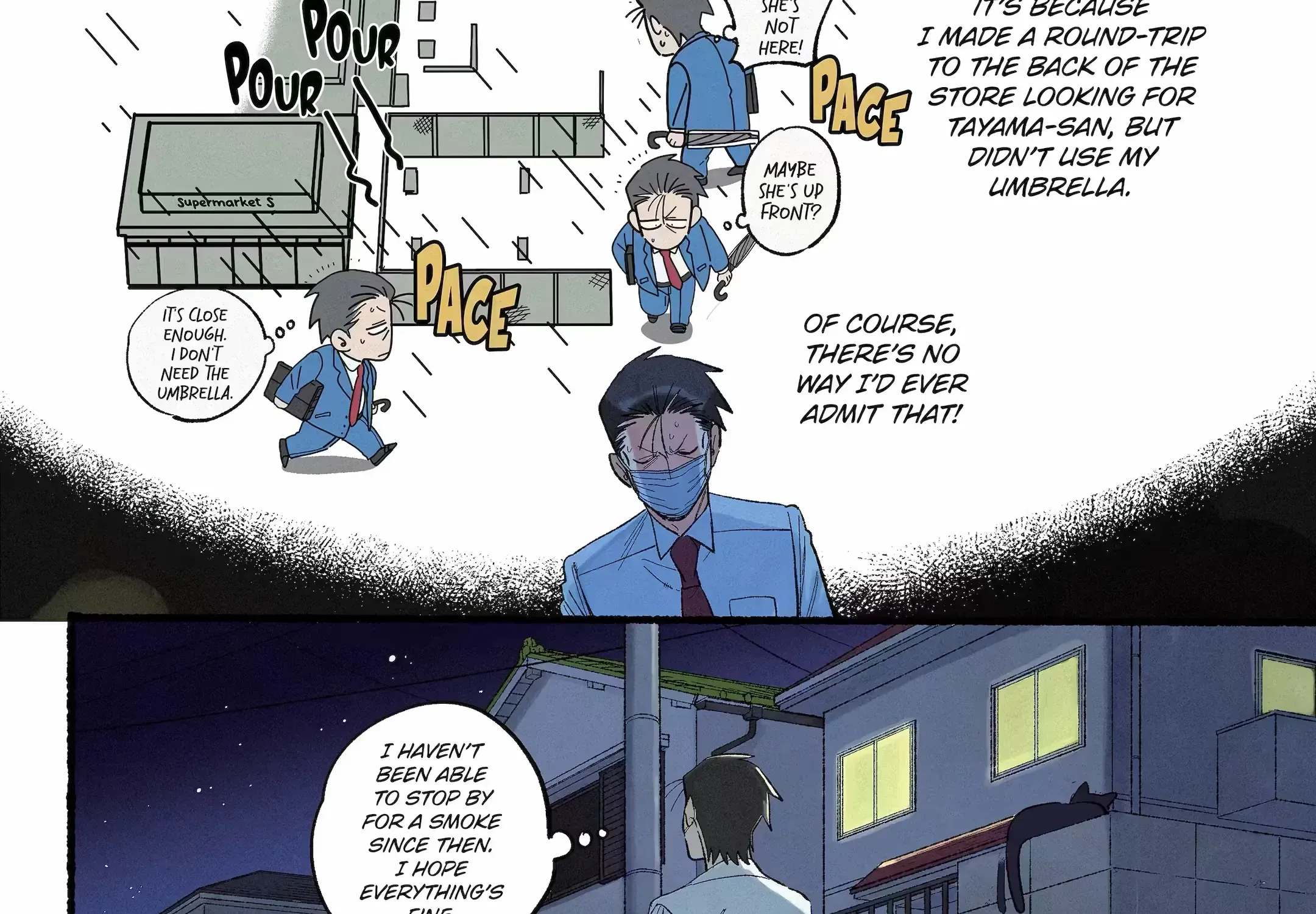 A Story About Smoking at the Back of the Supermarket Chapter 39 page 8 - 