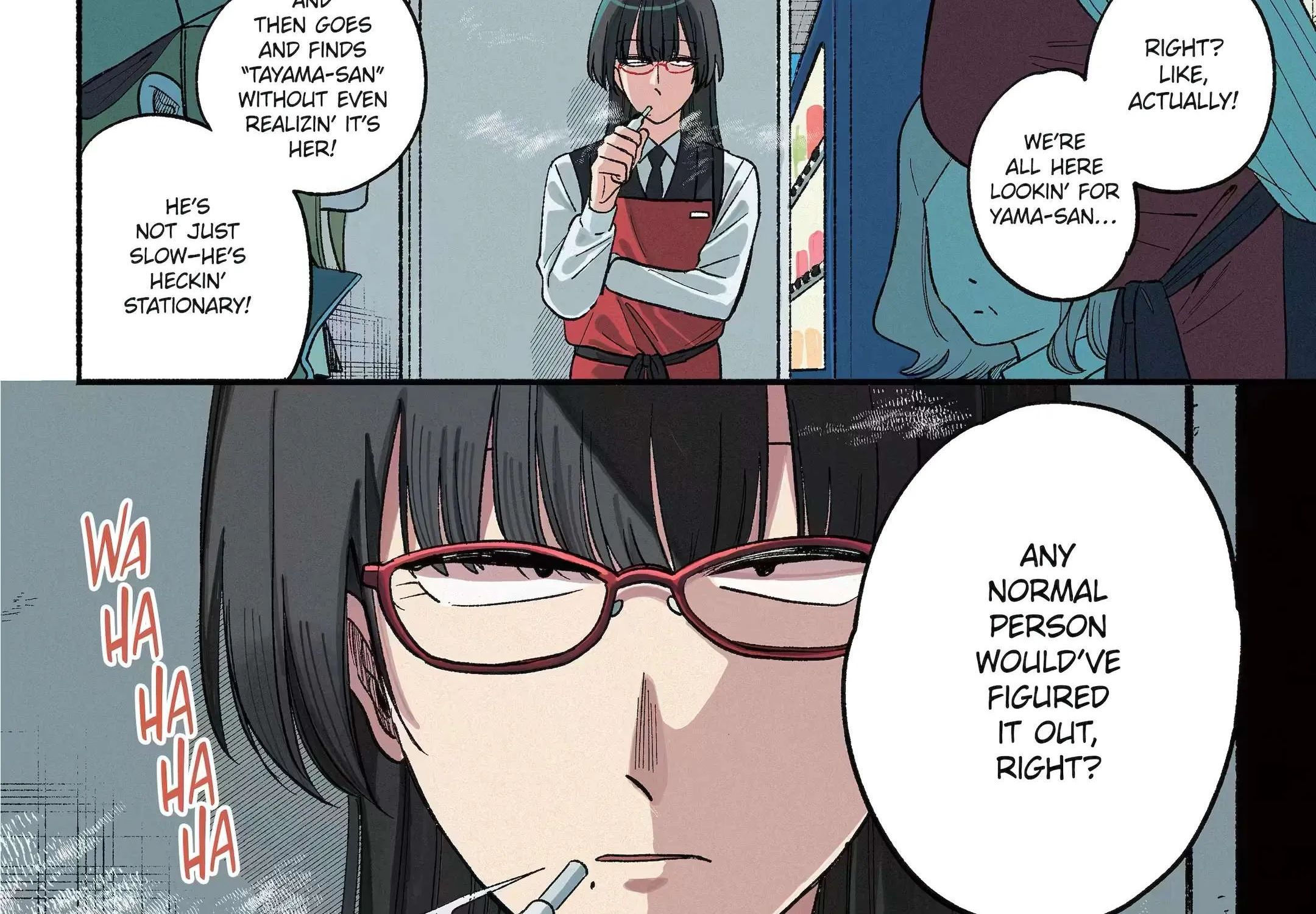 A Story About Smoking at the Back of the Supermarket Chapter 51 page 8 - 