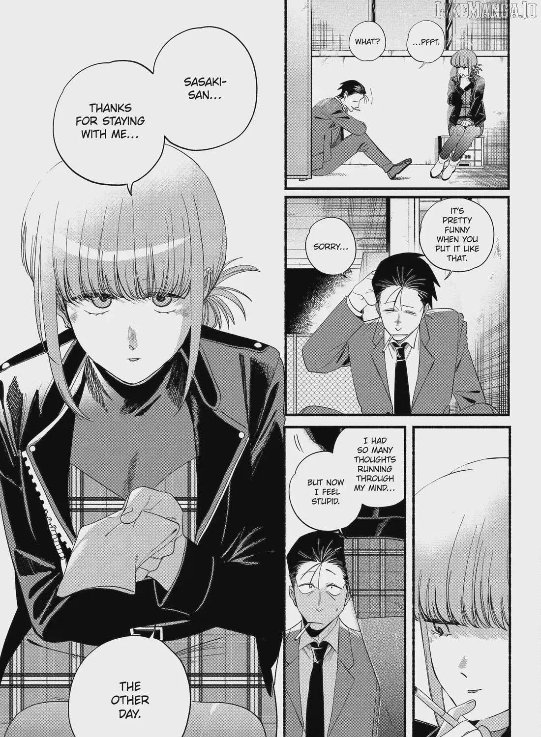 A Story About Smoking at the Back of the Supermarket Chapter 53 page 14 - 