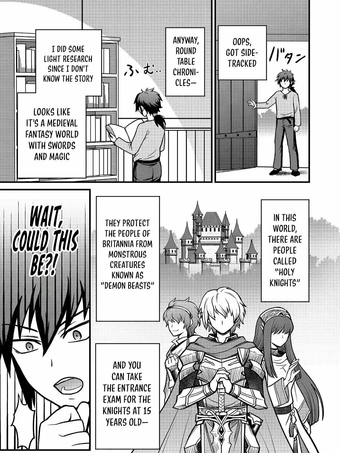 A Story of a Cannon Fodder who Firmly Believed He was the Protagonist, Misunderstood the Actual Protagonist as the Cannon Fodder, and Ended up Victorious Chapter 1 page 36 - 