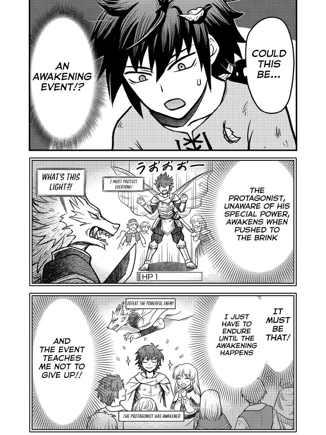 A Story of a Cannon Fodder who Firmly Believed He was the Protagonist, Misunderstood the Actual Protagonist as the Cannon Fodder, and Ended up Victorious Chapter 1 page 54 - 