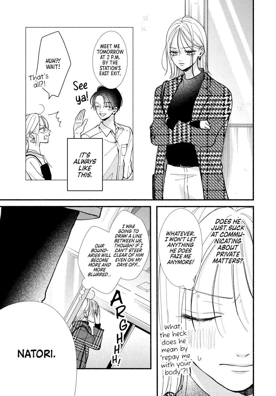 A Sweet Kiss After the Last Train Chapter 4 page 8 - 