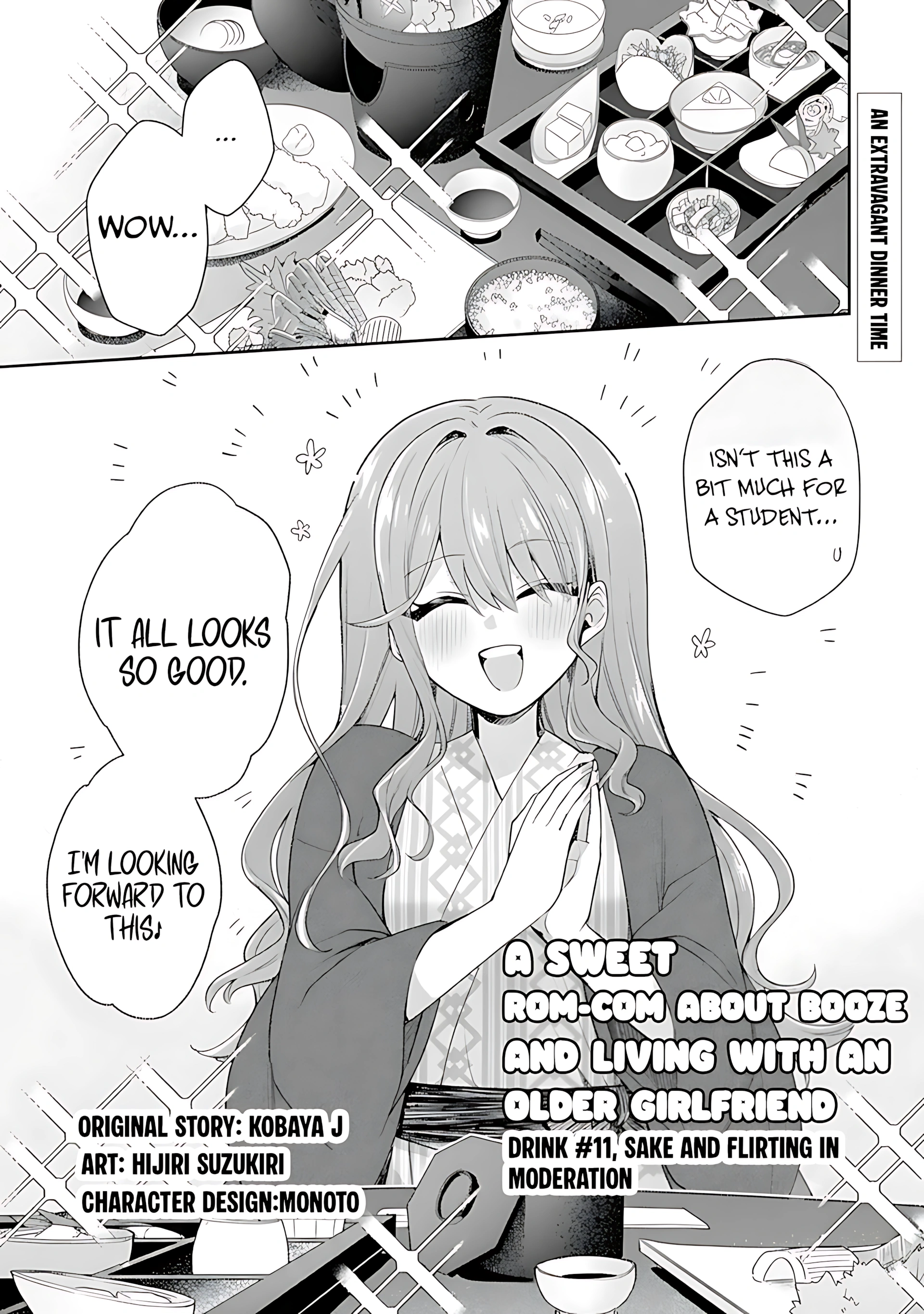 A Sweet Romcom About Living with Alcohol And My Senior Girlfriend Starts at Age Twenty Chapter 11 page 2 - 