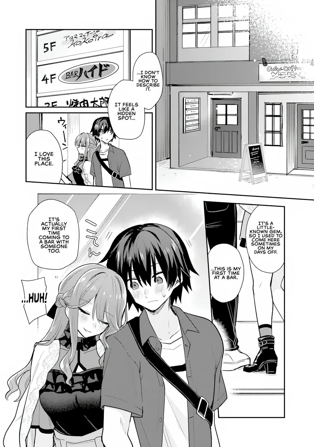 A Sweet Romcom About Living with Alcohol And My Senior Girlfriend Starts at Age Twenty Chapter 4.1 page 8 - 