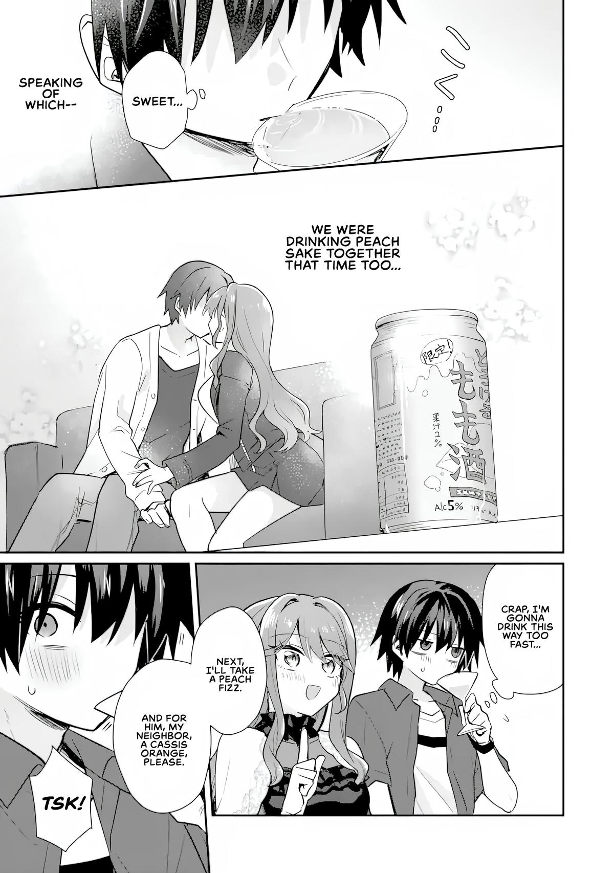 A Sweet Romcom About Living with Alcohol And My Senior Girlfriend Starts at Age Twenty Chapter 4.2 page 3 - 