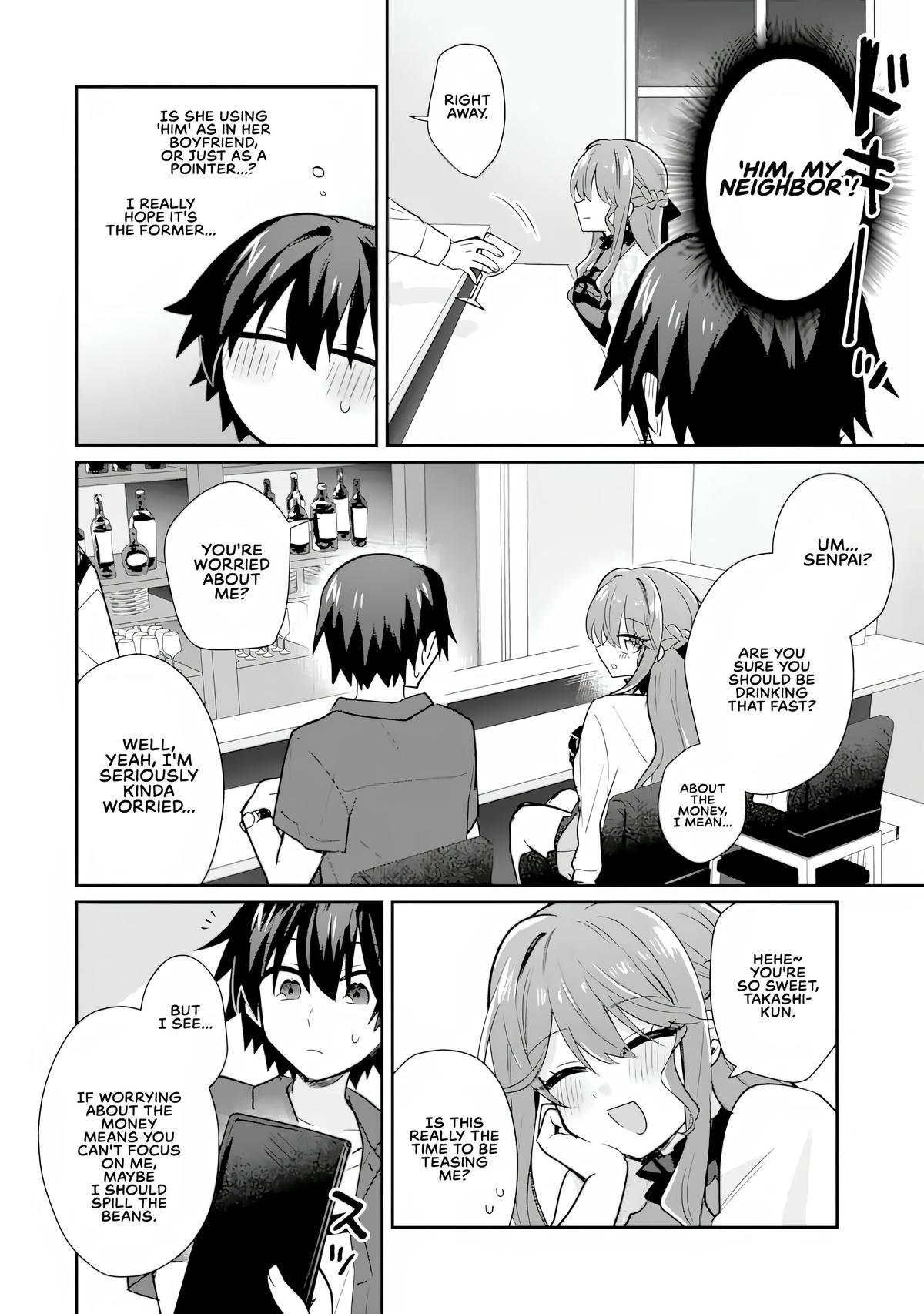 A Sweet Romcom About Living with Alcohol And My Senior Girlfriend Starts at Age Twenty Chapter 4.2 page 4 - 