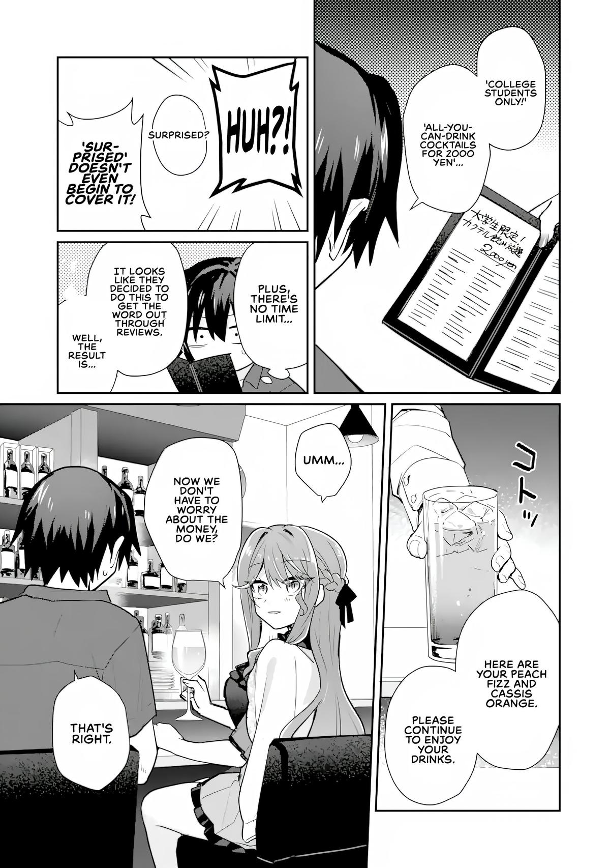 A Sweet Romcom About Living with Alcohol And My Senior Girlfriend Starts at Age Twenty Chapter 4.2 page 5 - 