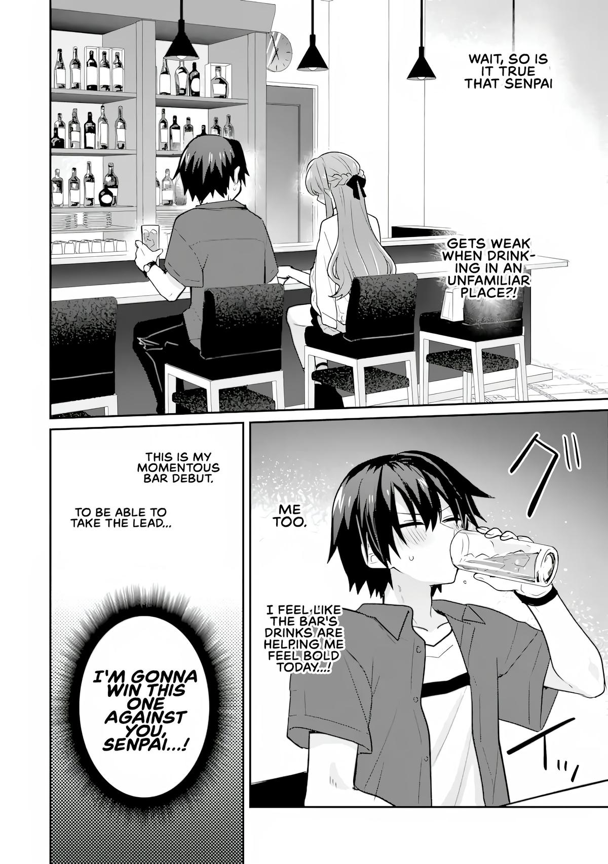 A Sweet Romcom About Living with Alcohol And My Senior Girlfriend Starts at Age Twenty Chapter 4.2 page 10 - 