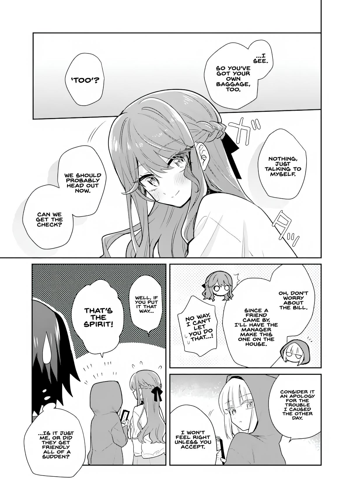 A Sweet Romcom About Living with Alcohol And My Senior Girlfriend Starts at Age Twenty Chapter 4.3 page 7 - 