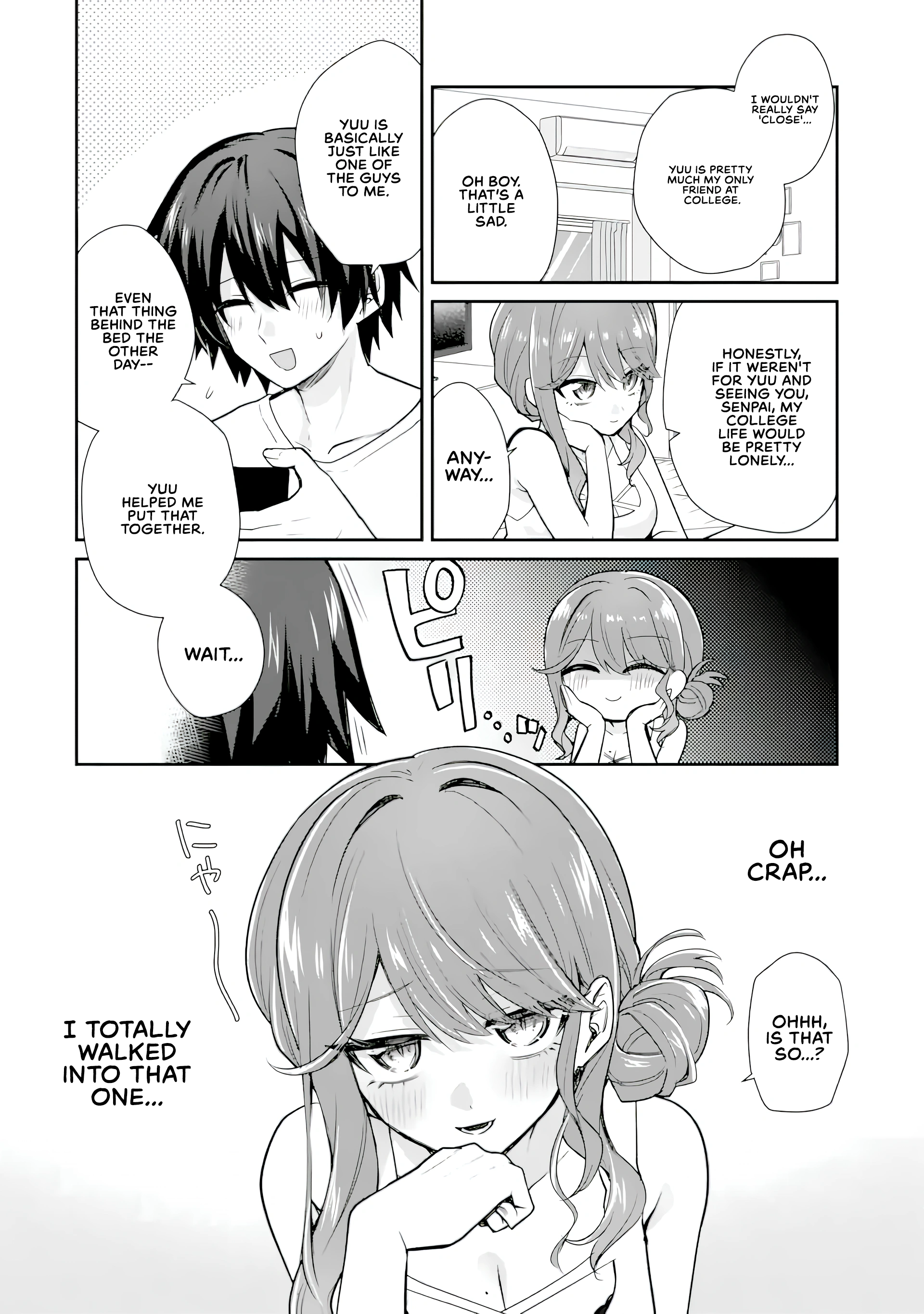 A Sweet Romcom About Living with Alcohol And My Senior Girlfriend Starts at Age Twenty Chapter 4.5 page 4 - 