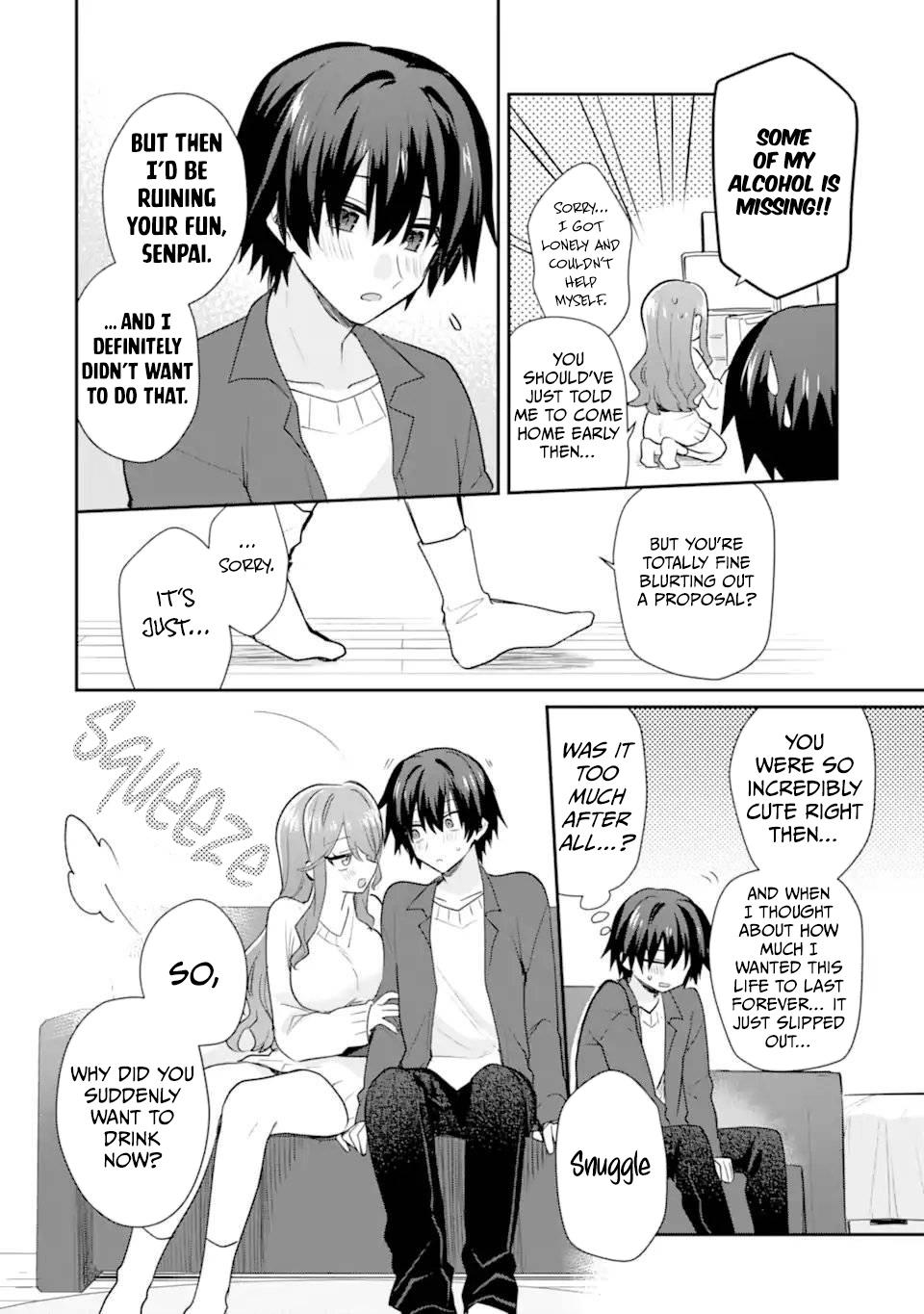 A Sweet Romcom About Living with Alcohol And My Senior Girlfriend Starts at Age Twenty Chapter 7 page 13 - 