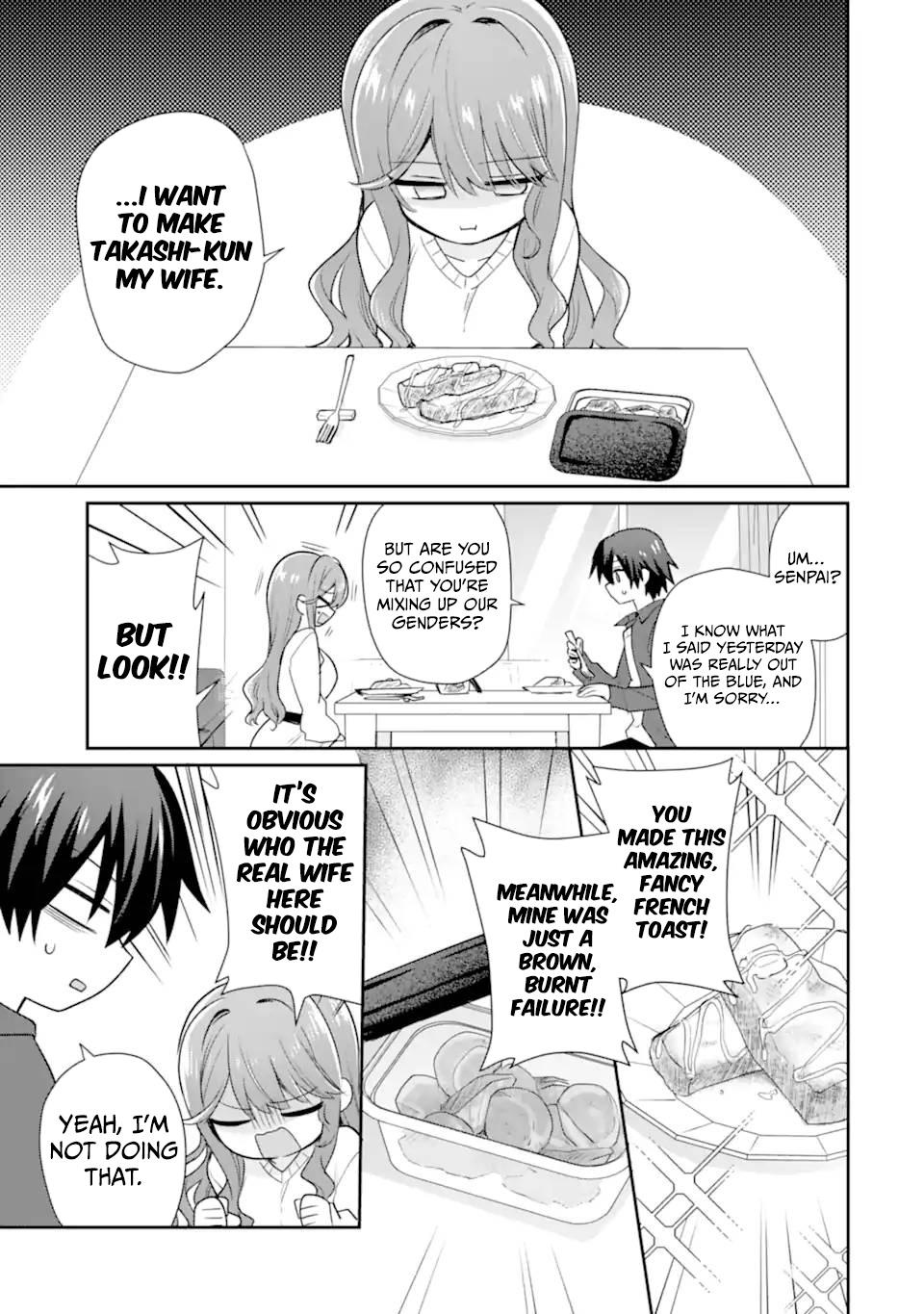 A Sweet Romcom About Living with Alcohol And My Senior Girlfriend Starts at Age Twenty Chapter 7 page 8 - 