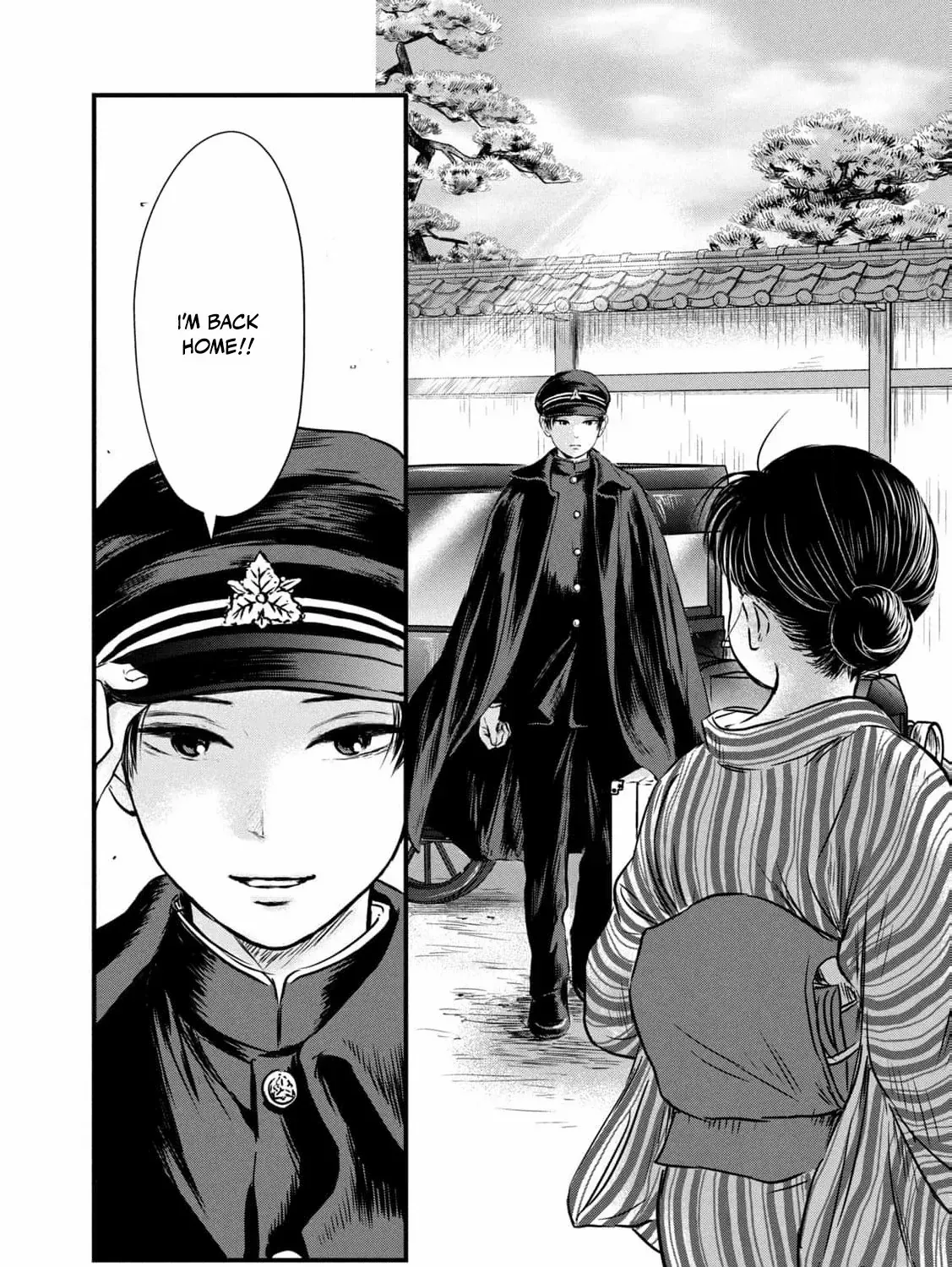 A Taishō-era student who is a devoted husband Chapter 1 page 38 - 