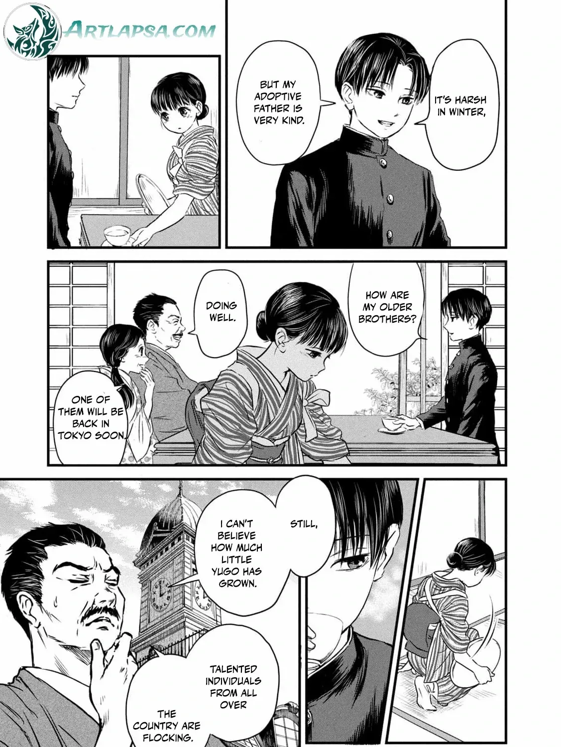 A Taishō-era student who is a devoted husband Chapter 1 page 52 - 