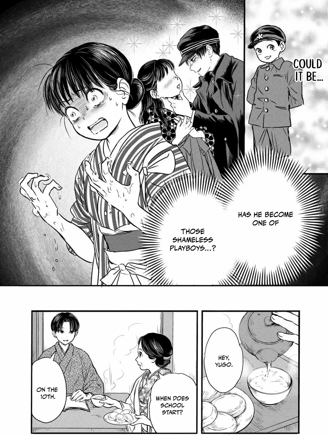 A Taishō-era student who is a devoted husband Chapter 1 page 90 - 