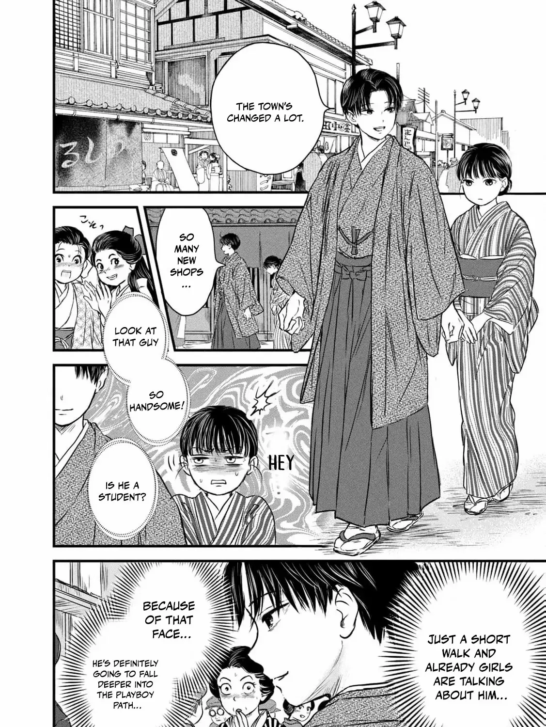 A Taishō-era student who is a devoted husband Chapter 1 page 94 - 