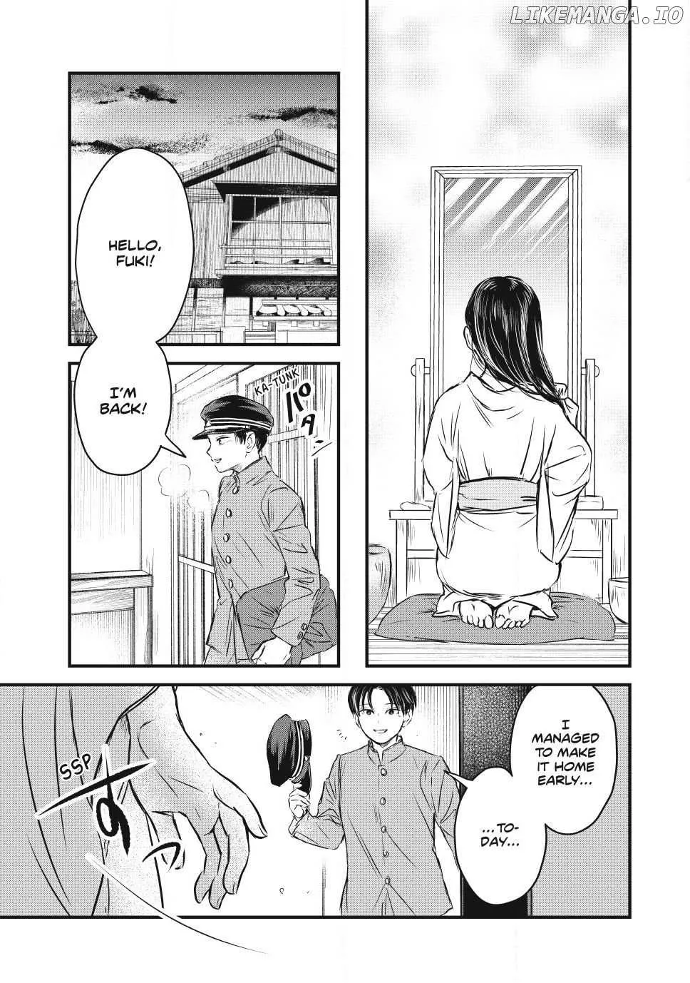 A Taishō-era student who is a devoted husband Chapter 11 page 15 - 