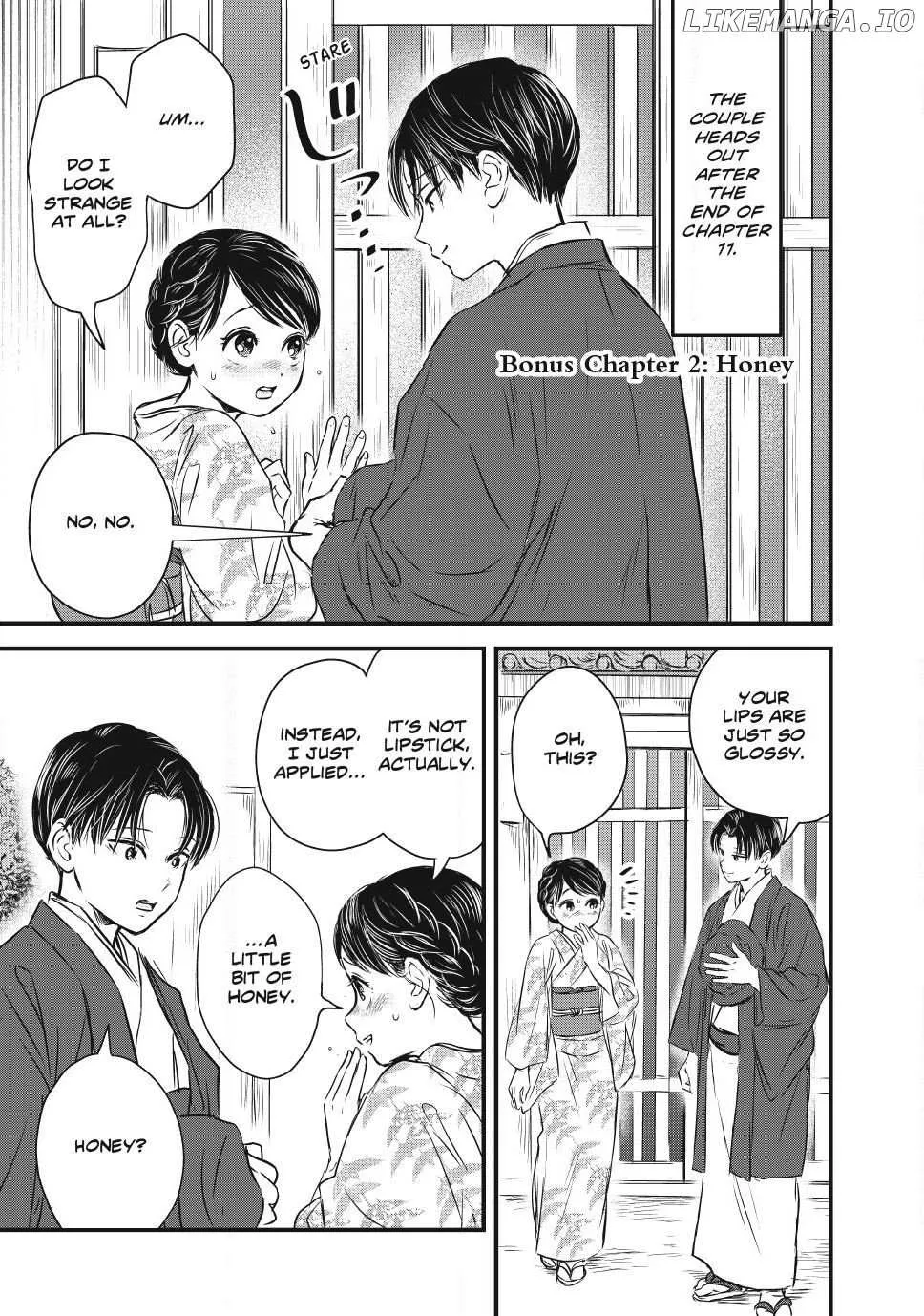 A Taishō-era student who is a devoted husband Chapter 12.5 page 2 - 