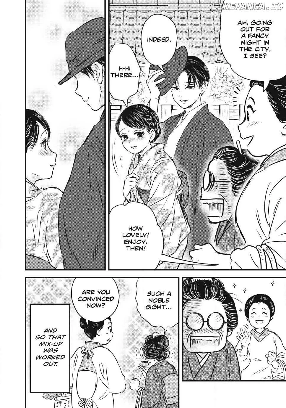 A Taishō-era student who is a devoted husband Chapter 12.5 page 5 - 
