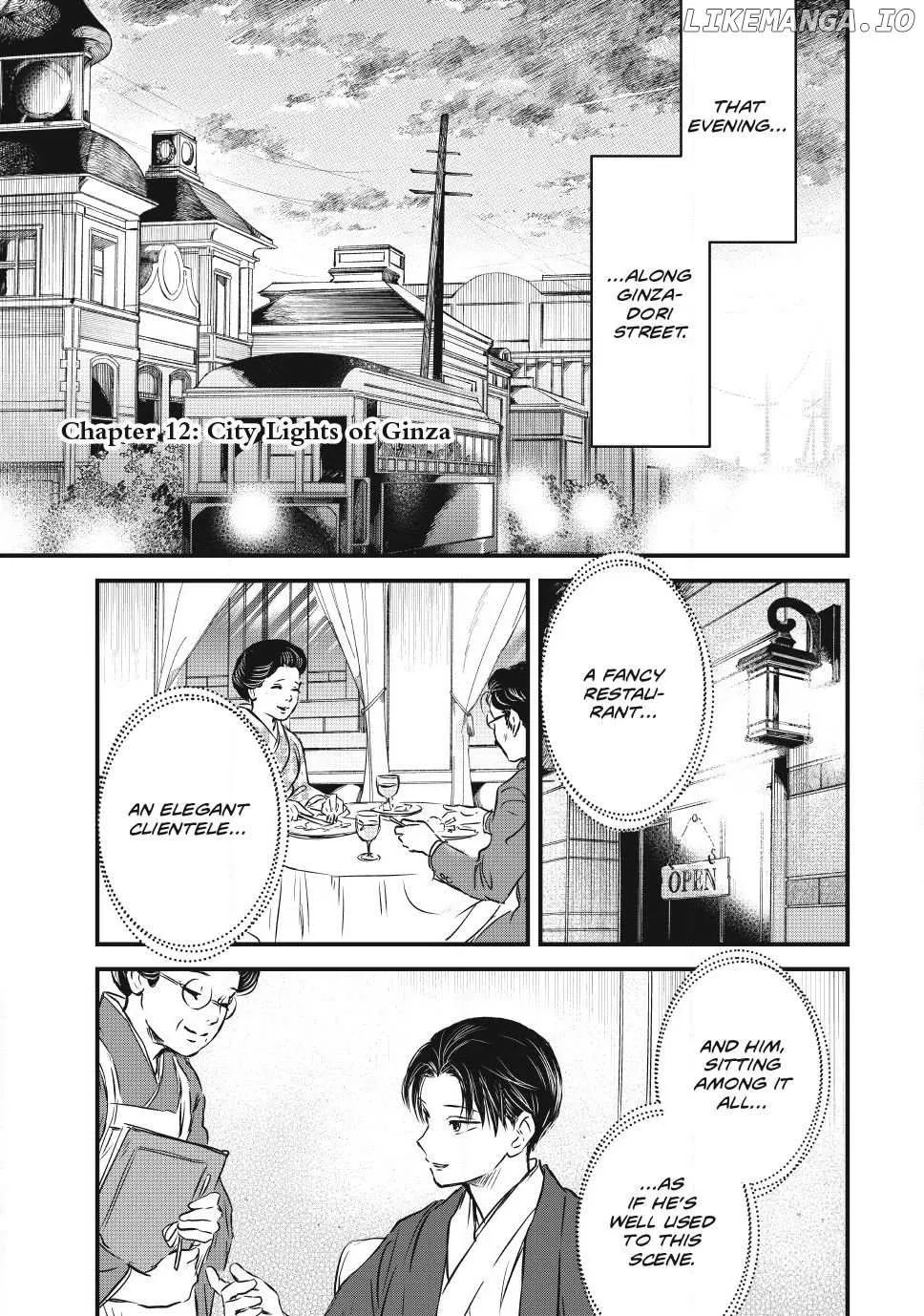 A Taishō-era student who is a devoted husband Chapter 12 page 1 - 