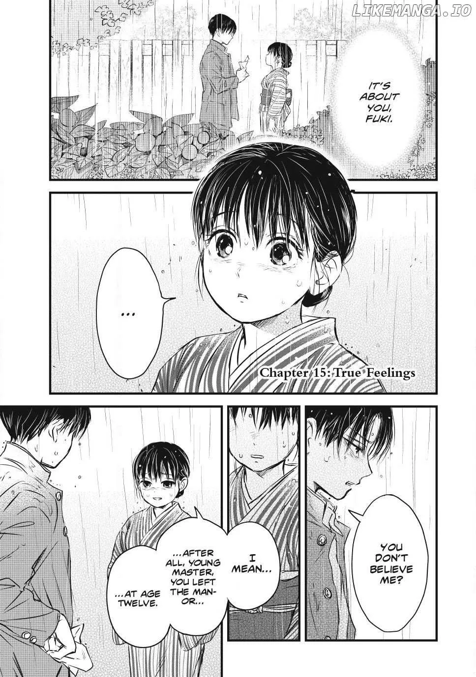 A Taishō-era student who is a devoted husband Chapter 15 page 1 - 