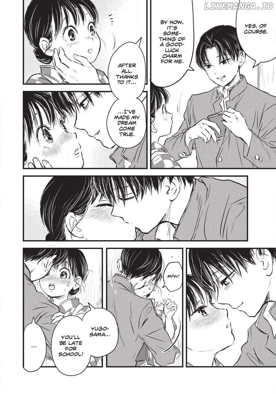 A Taishō-era student who is a devoted husband Chapter 17.5 page 2 - 