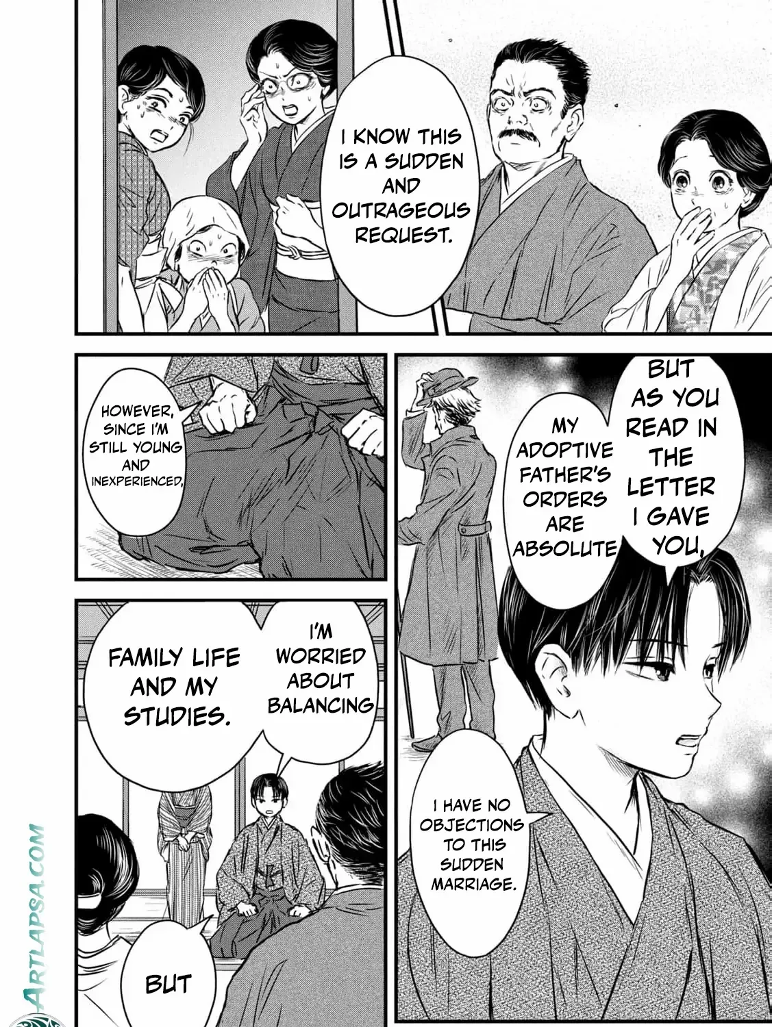 A Taishō-era student who is a devoted husband Chapter 2 page 11 - 