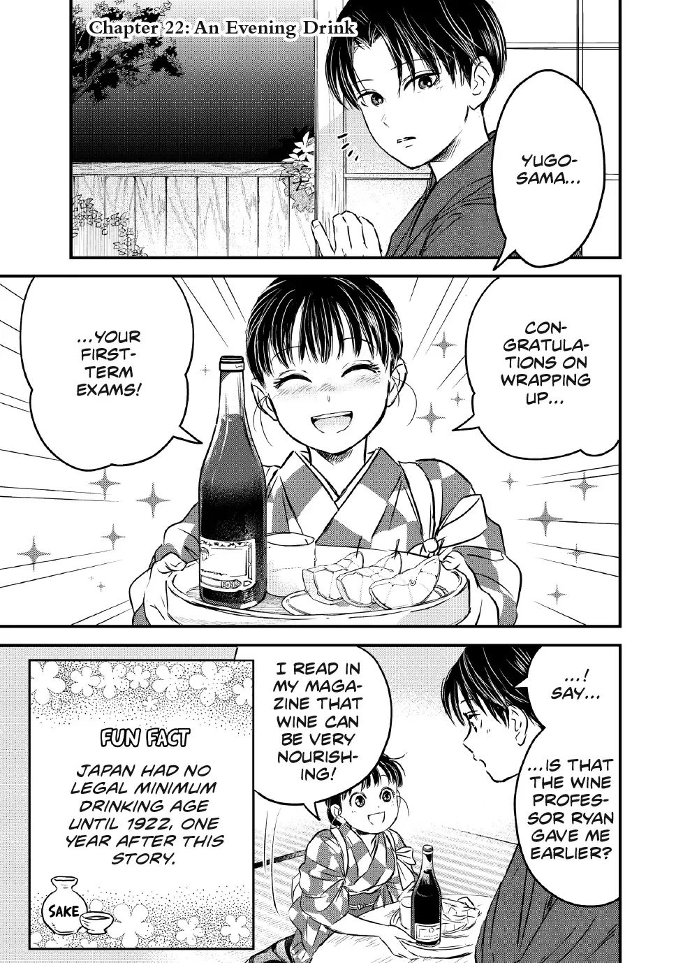 A Taishō-era student who is a devoted husband Chapter 22 page 1 - 
