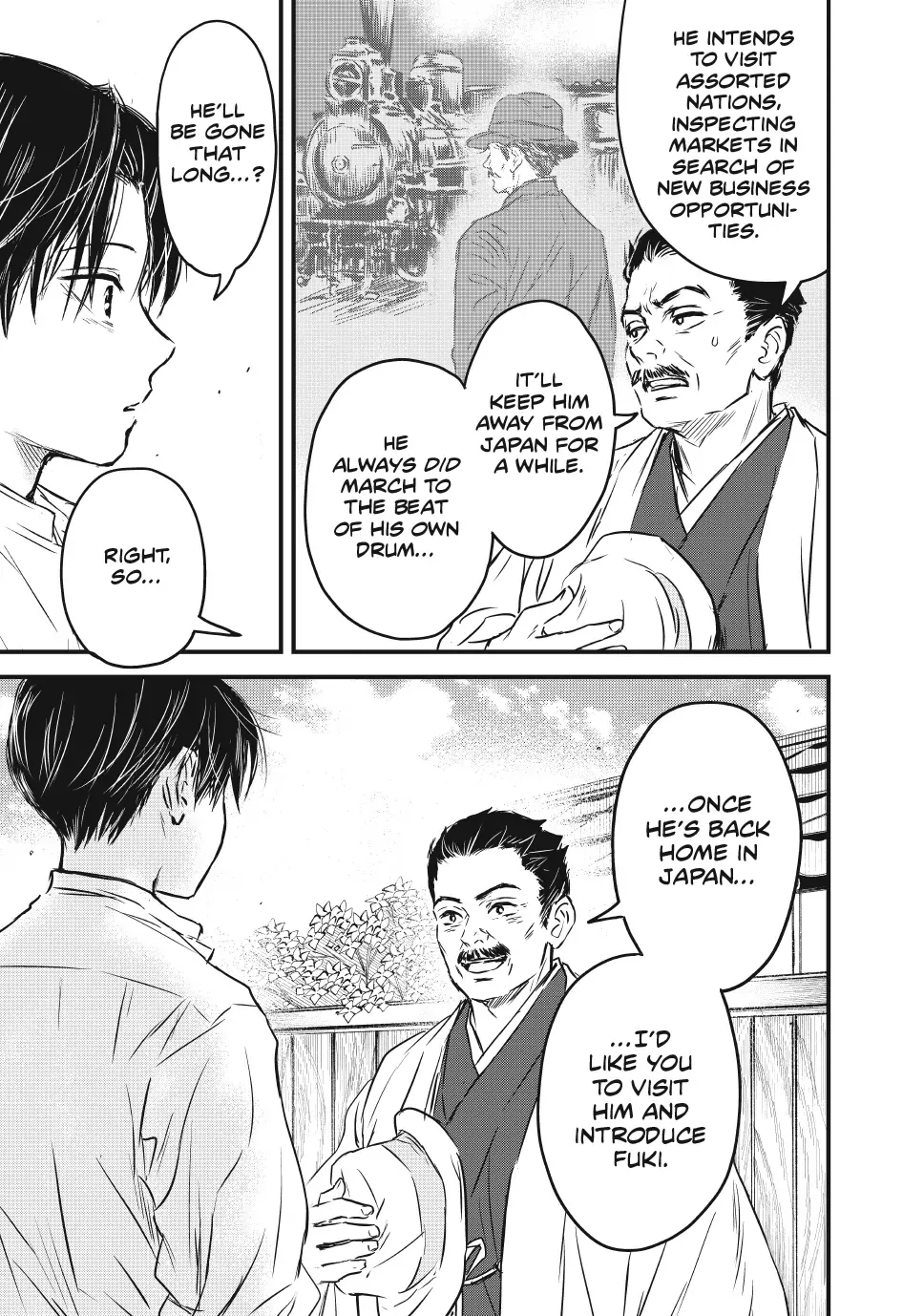 A Taishō-era student who is a devoted husband Chapter 23 page 18 - 